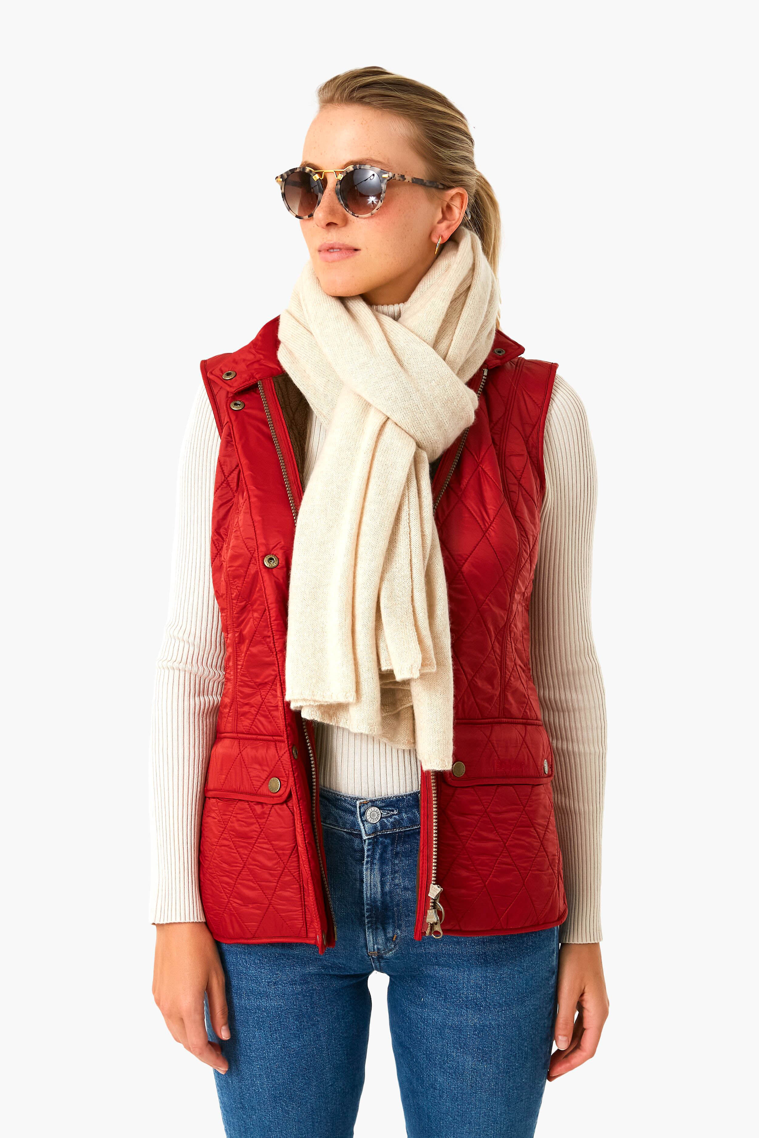 Exclusive Oatmeal Cashmere Travel Wrap - Image 2