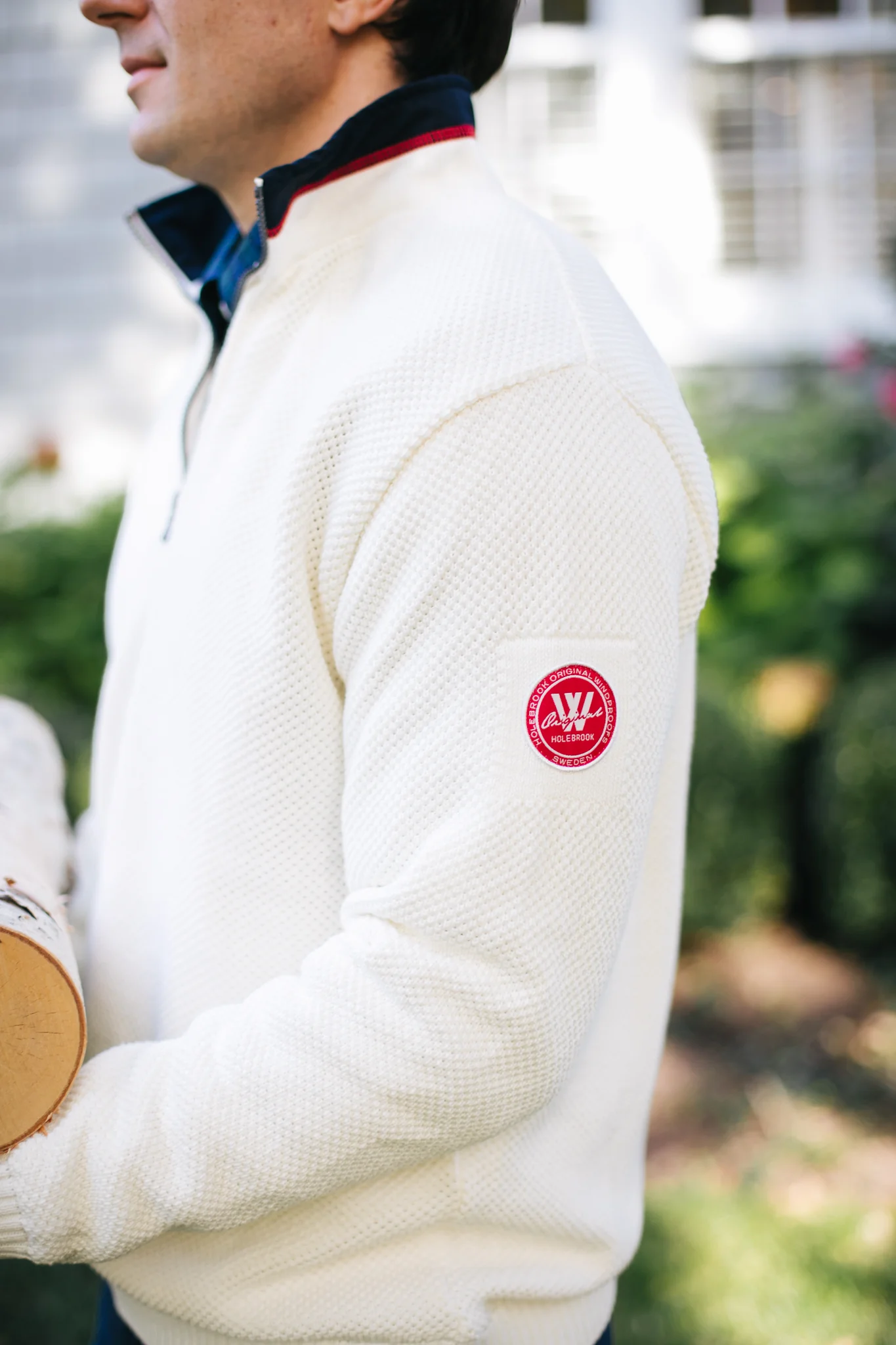 Off White Classic Windproof Sweater - Image 2