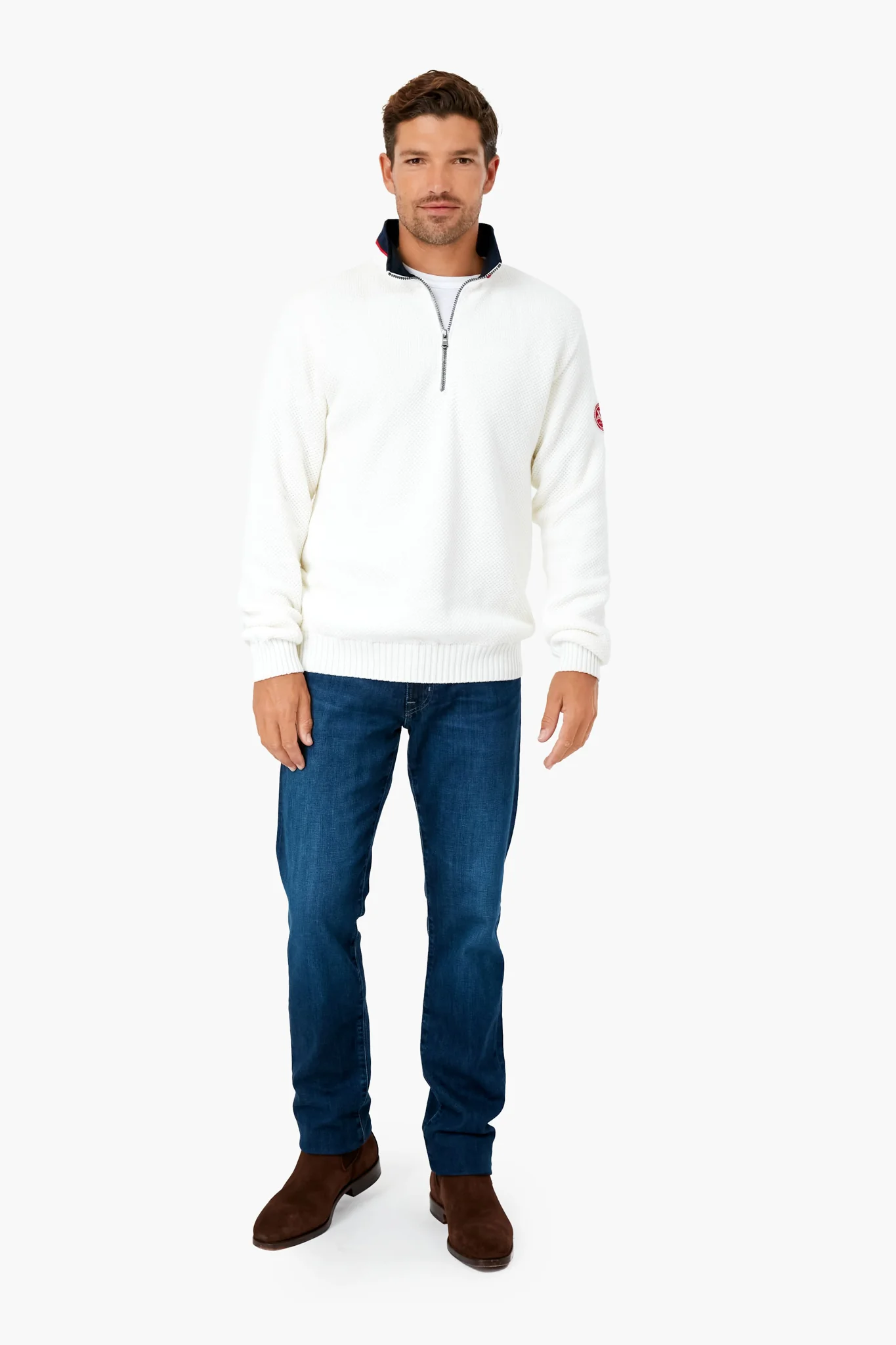 Off White Classic Windproof Sweater - Image 3