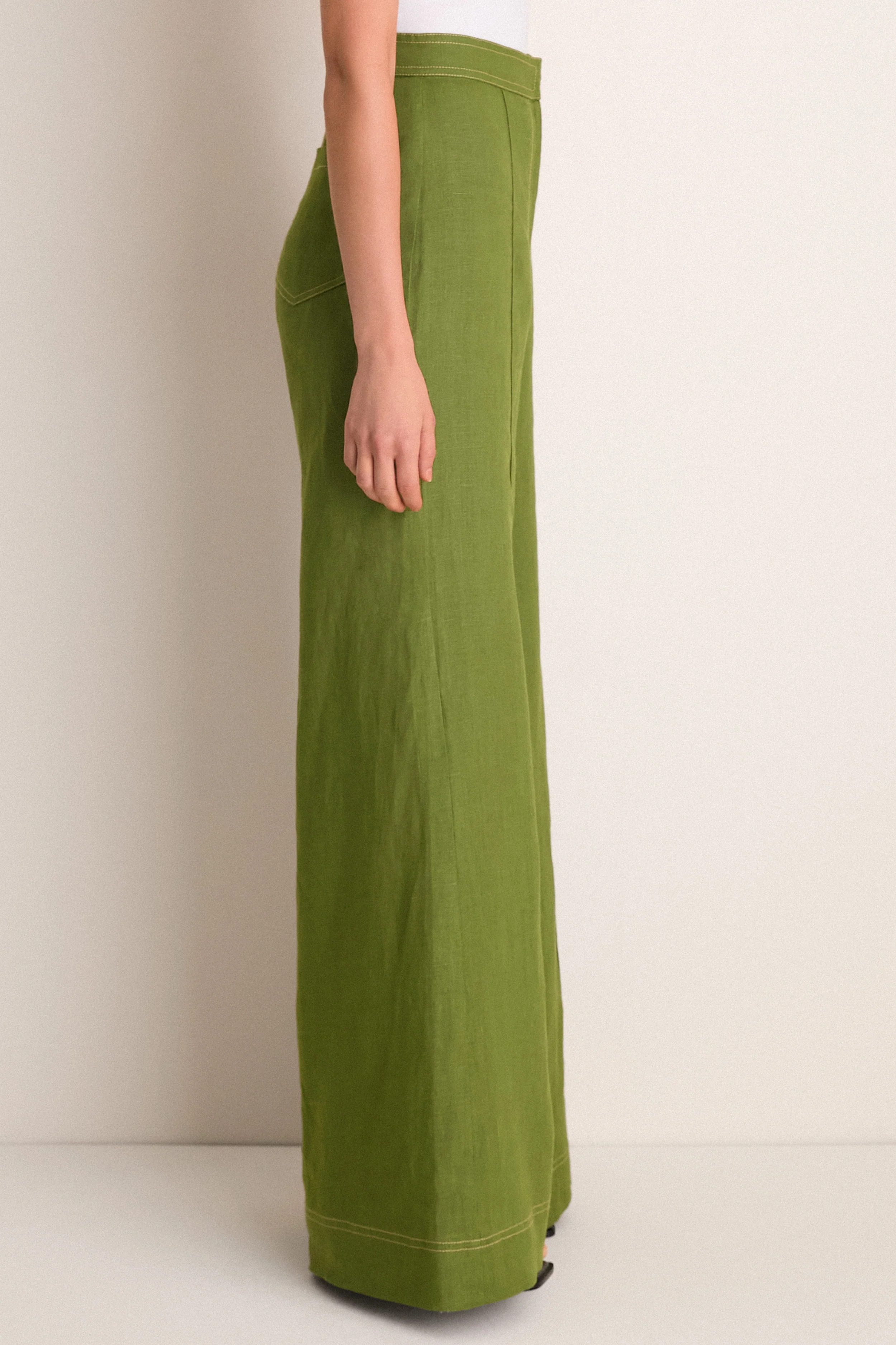 Olive Green Vivir Pants - Image 3