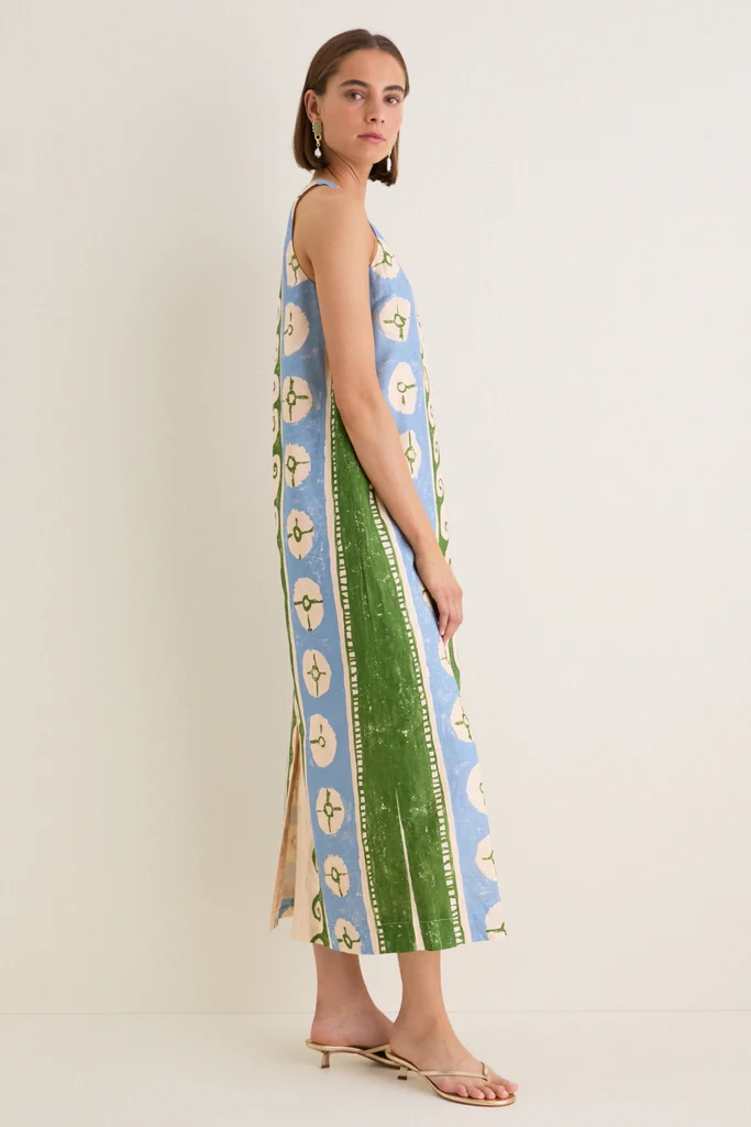 Olympia Fresco Cotton Linen Thea Dress - Image 3