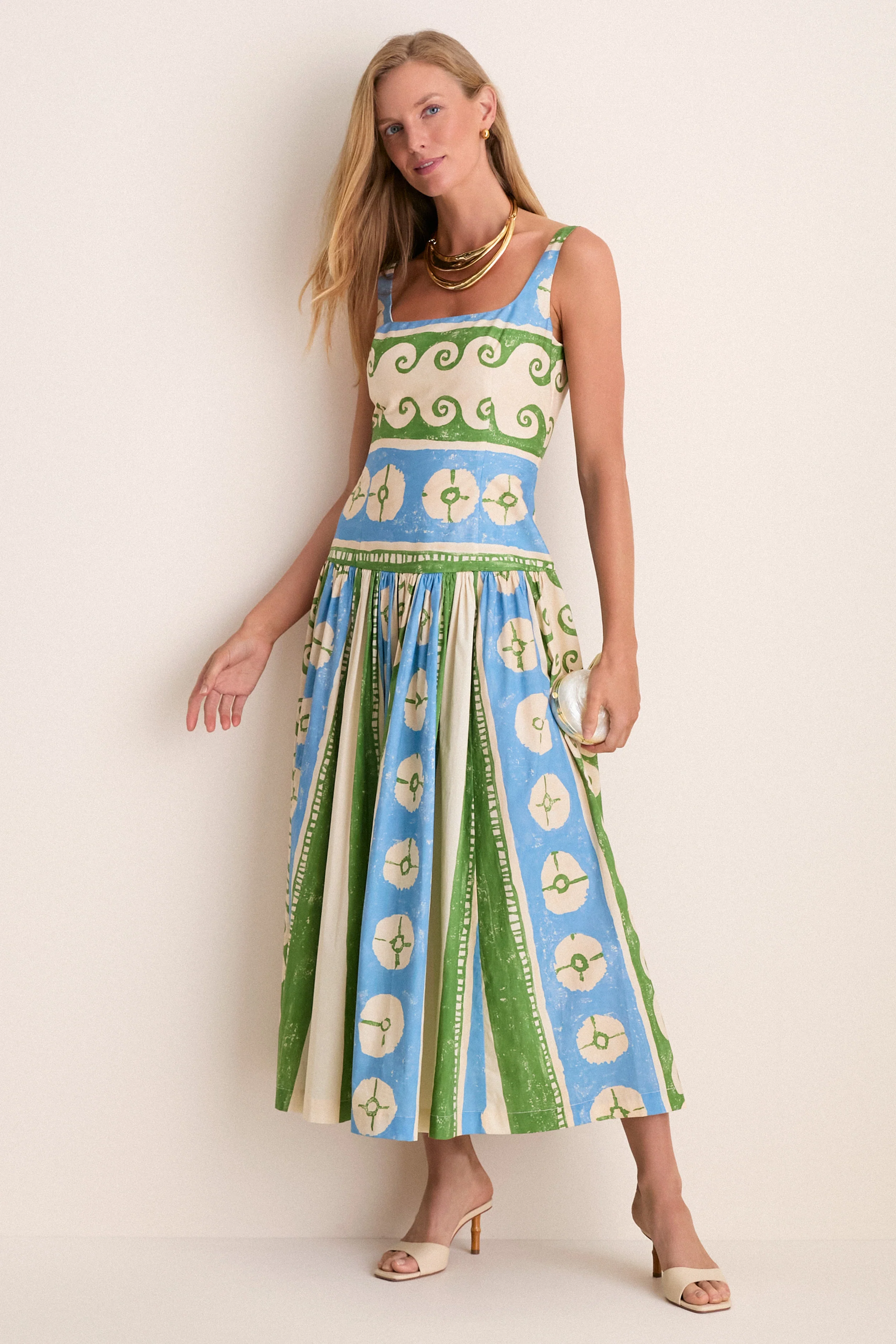 Olympia Fresco Dominique Maxi Dress