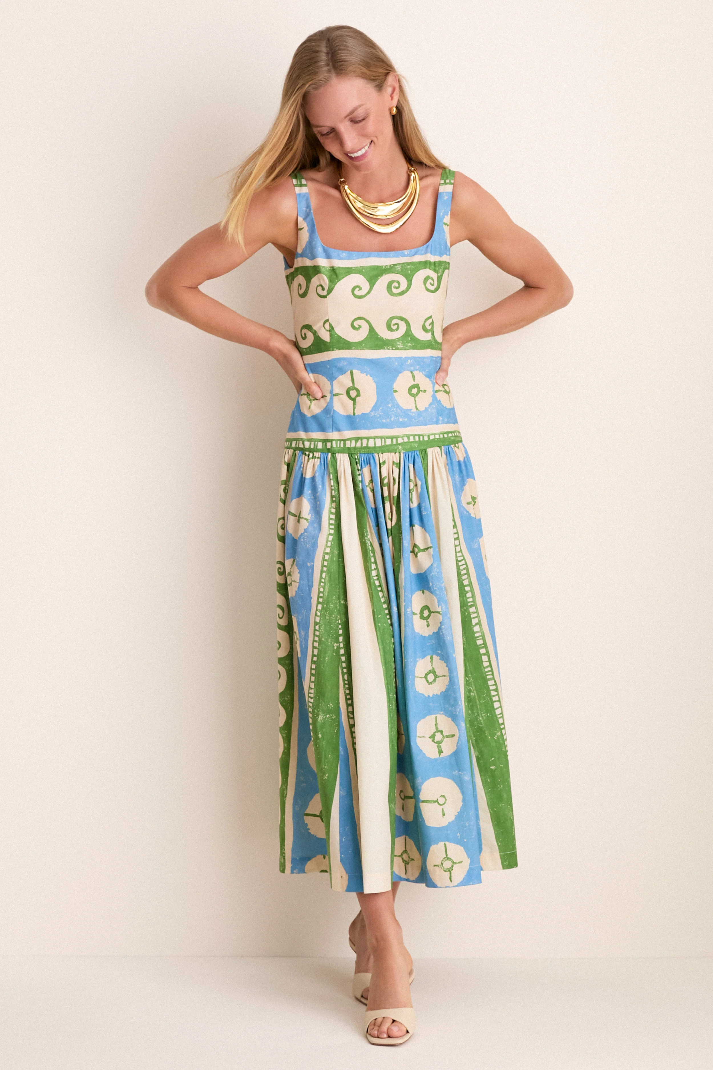 Olympia Fresco Dominique Maxi Dress - Image 6