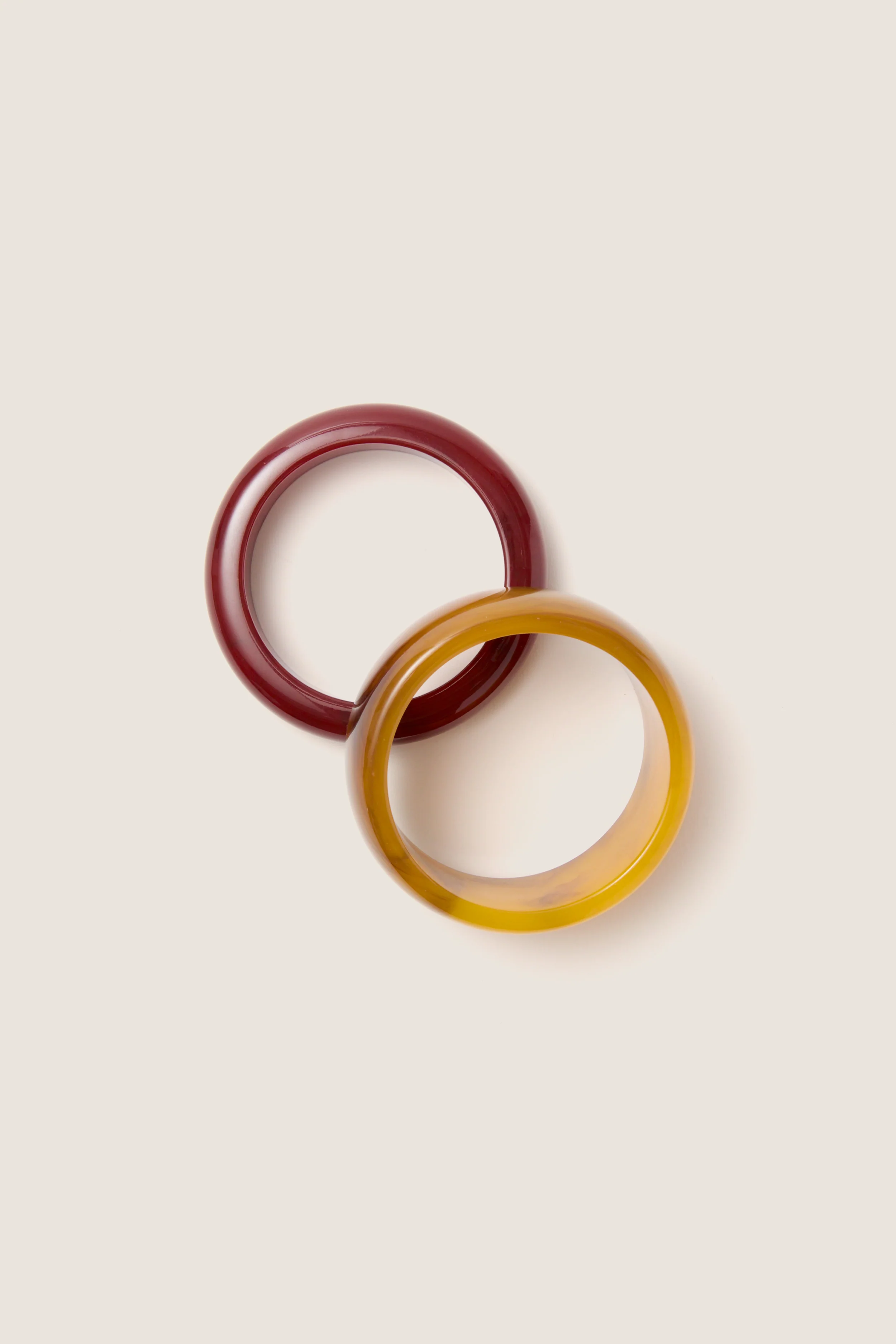 Oxblood and Tortoise Rita Bangle Set - Image 5