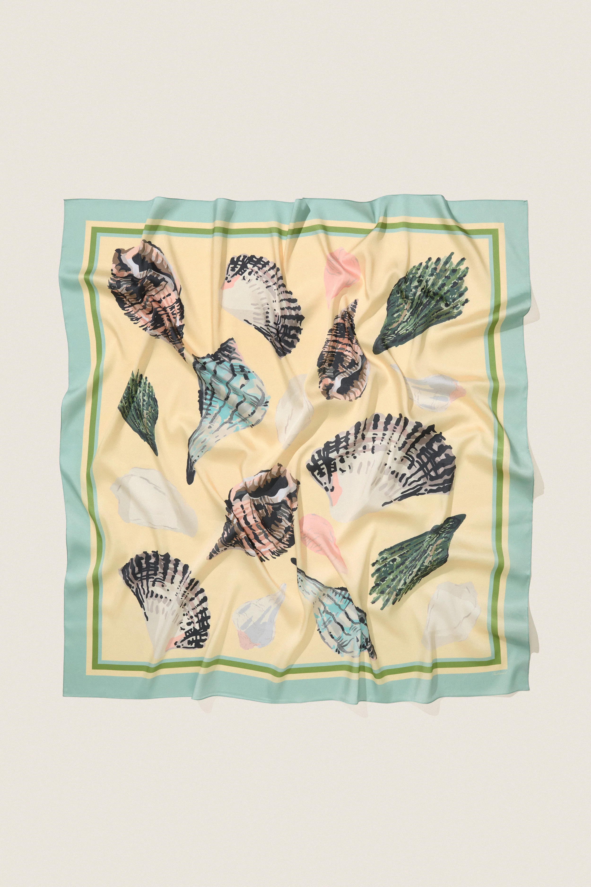 Painted Shells Large Scarf - Image 7