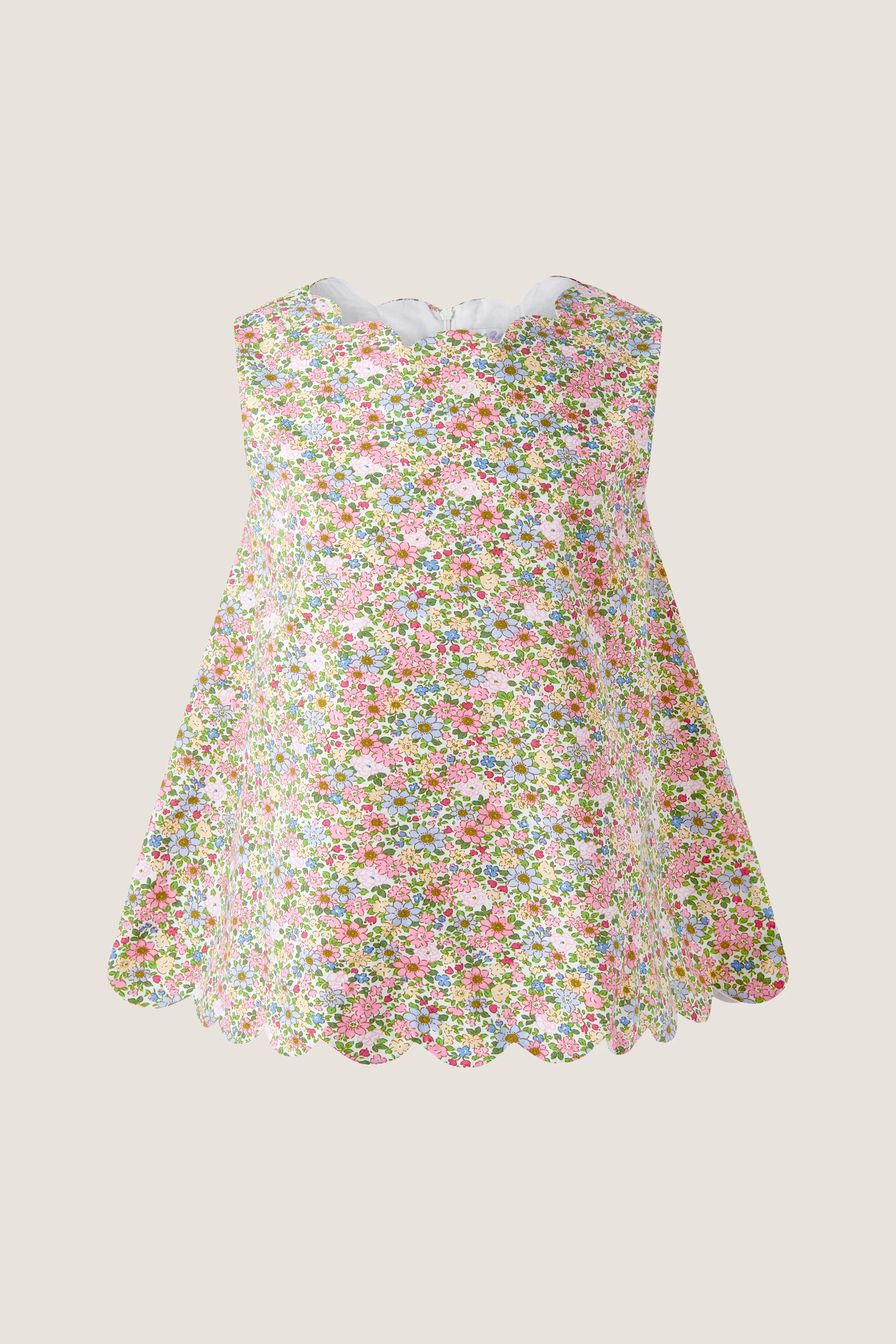 Pastel Floral Scalloped Set - Image 3