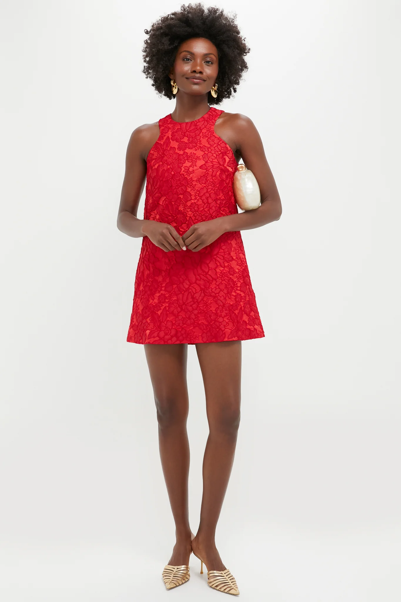 Peony Racer Mini Dress - Image 3