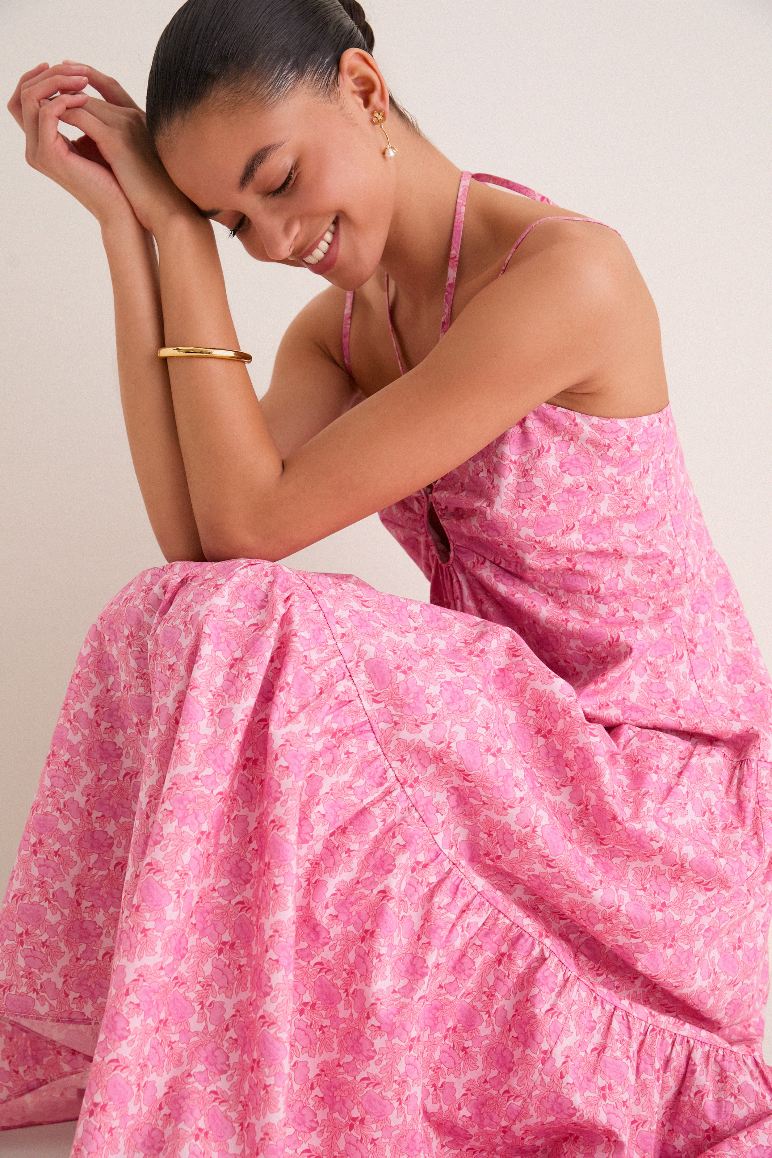 Petal Party Floral Lottie Maxi Dress - Image 7