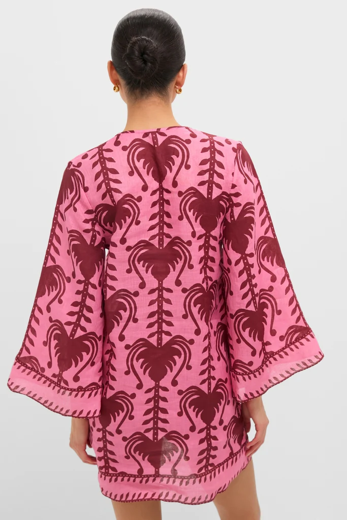 Pink and Cherry Wild Savannah Tunic Dress - Image 4
