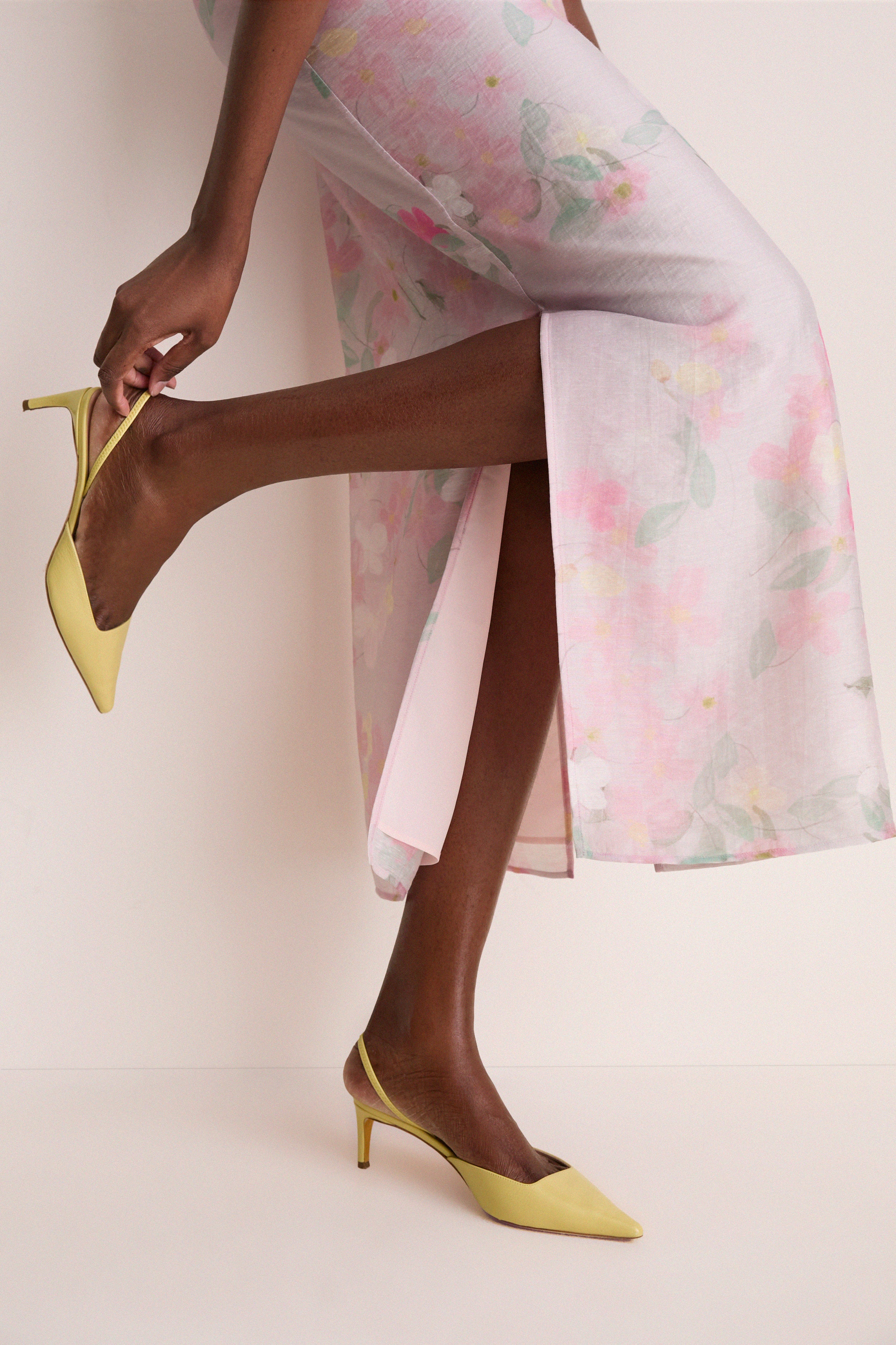 Pink Clematis Montana Elora Dress - Image 5