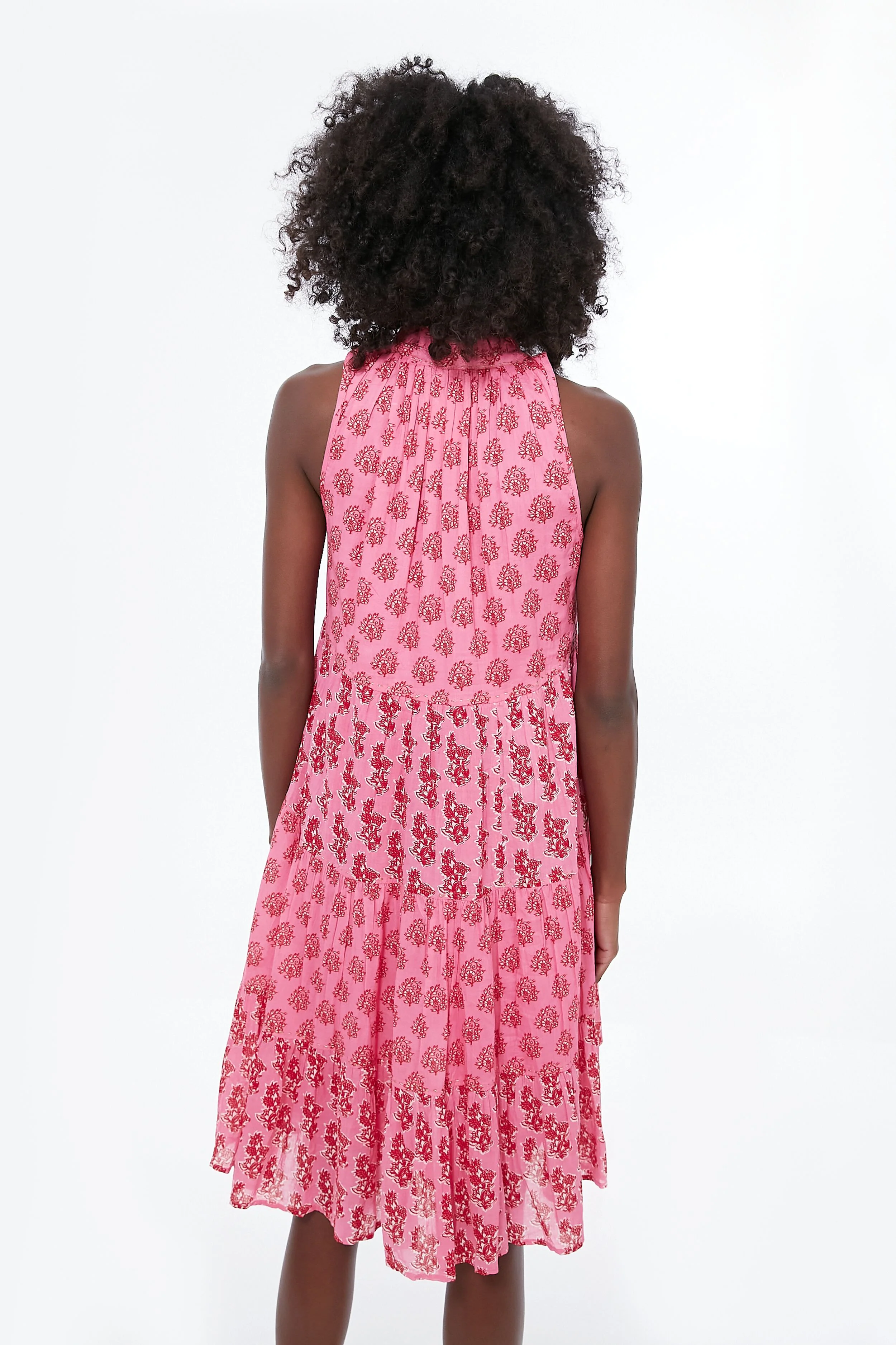 Pink Delfina Sofia Mini Dress - Image 4