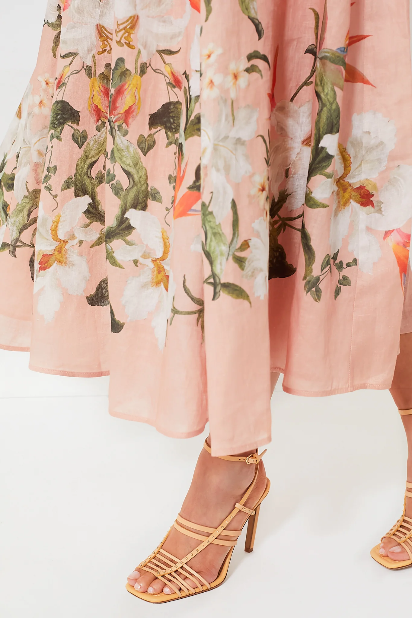 Pink Palm Lexi Billow Long Dress - Image 5