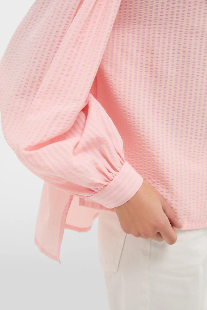 Pink Peach Juliette Button Down - Image 5