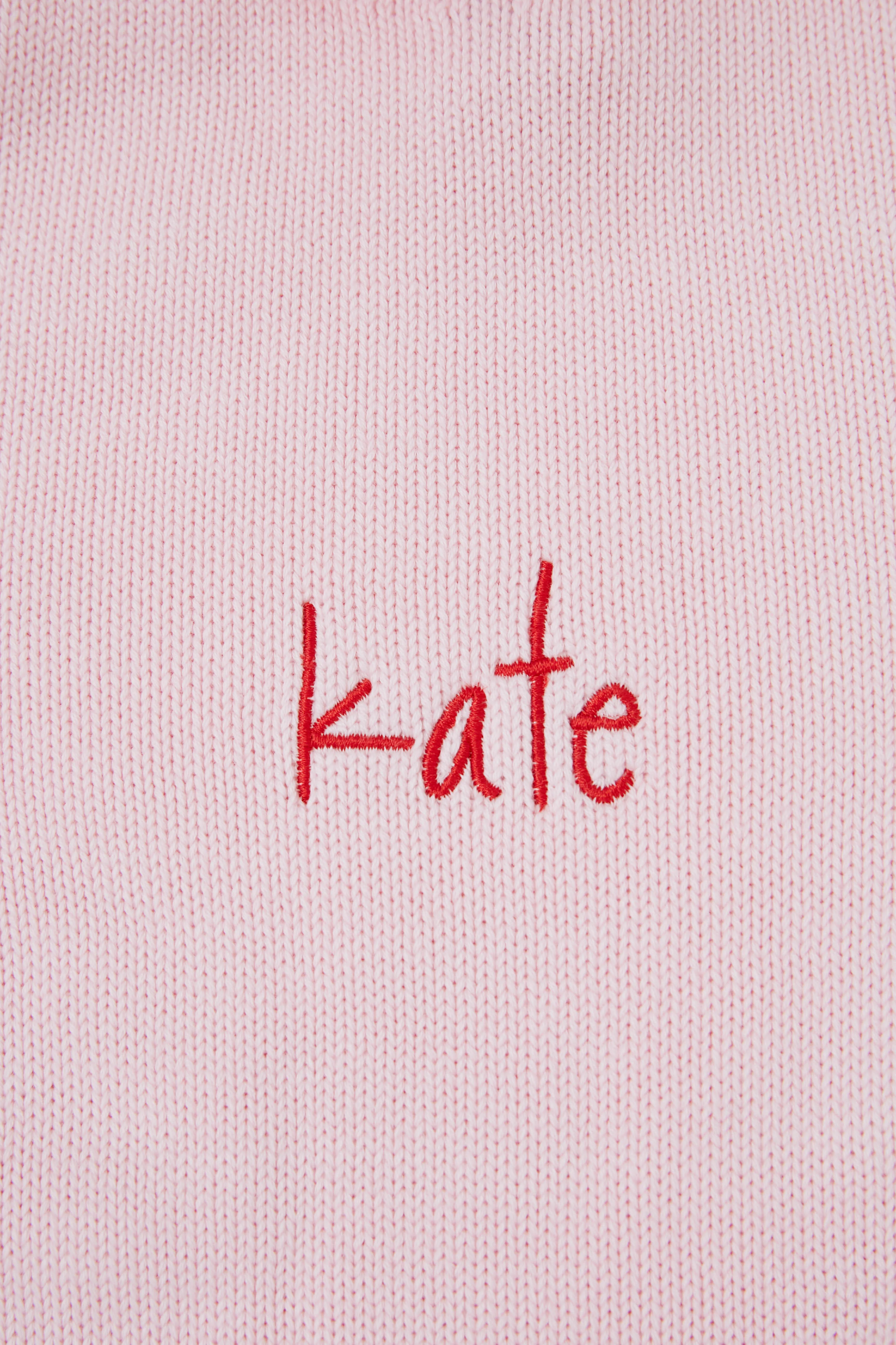 Pink Roll Neck Sweater - Image 4