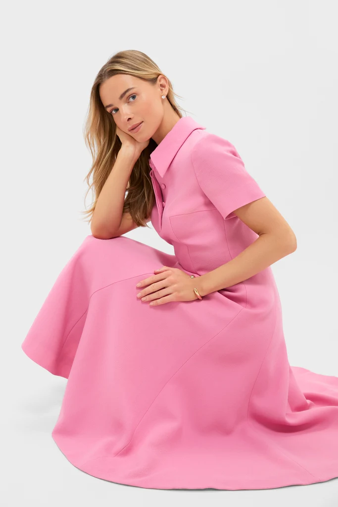 Pink Sorbet Feliciana Midi Dress - Image 6