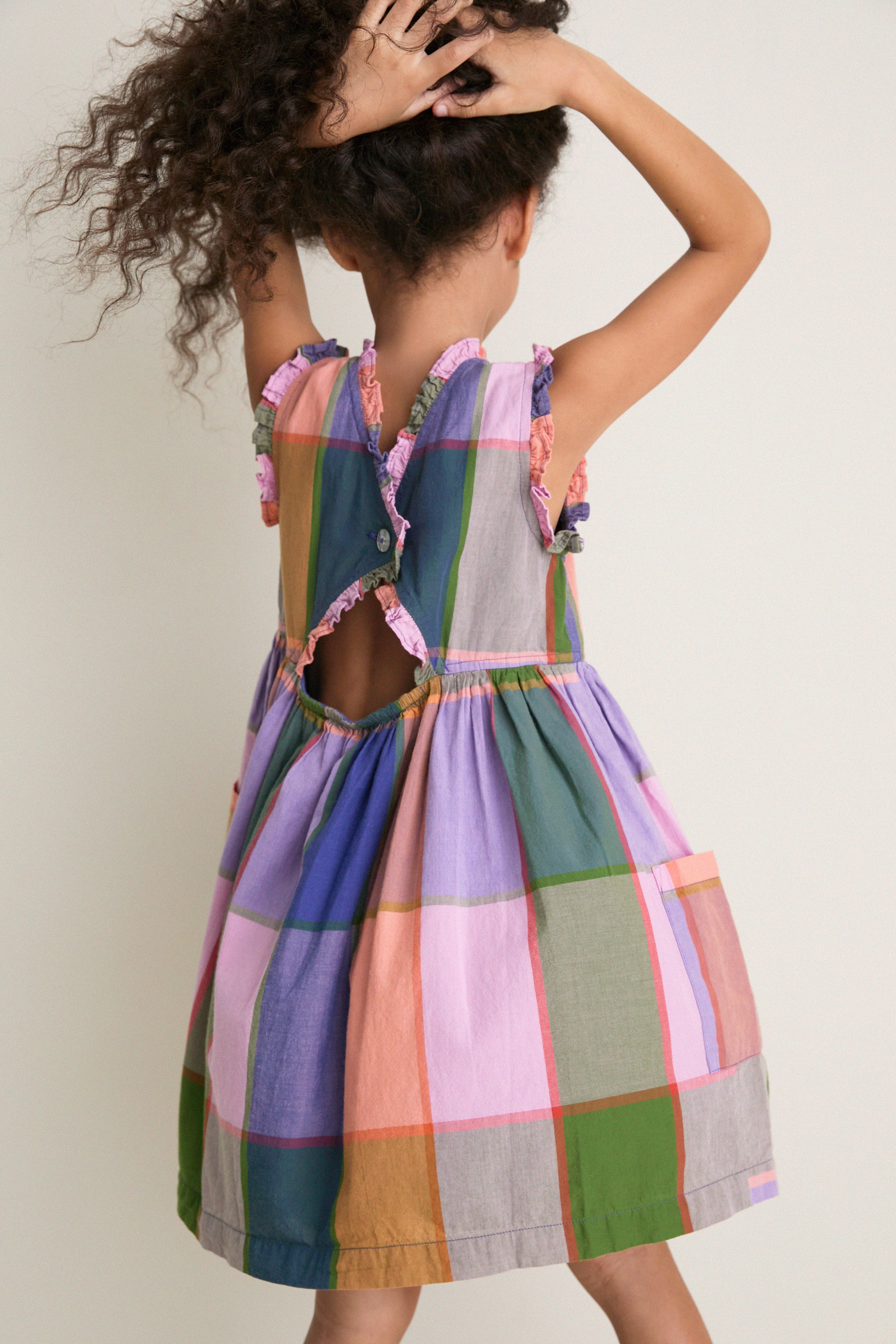 Plaid Madras Alyssa Dress - Image 2