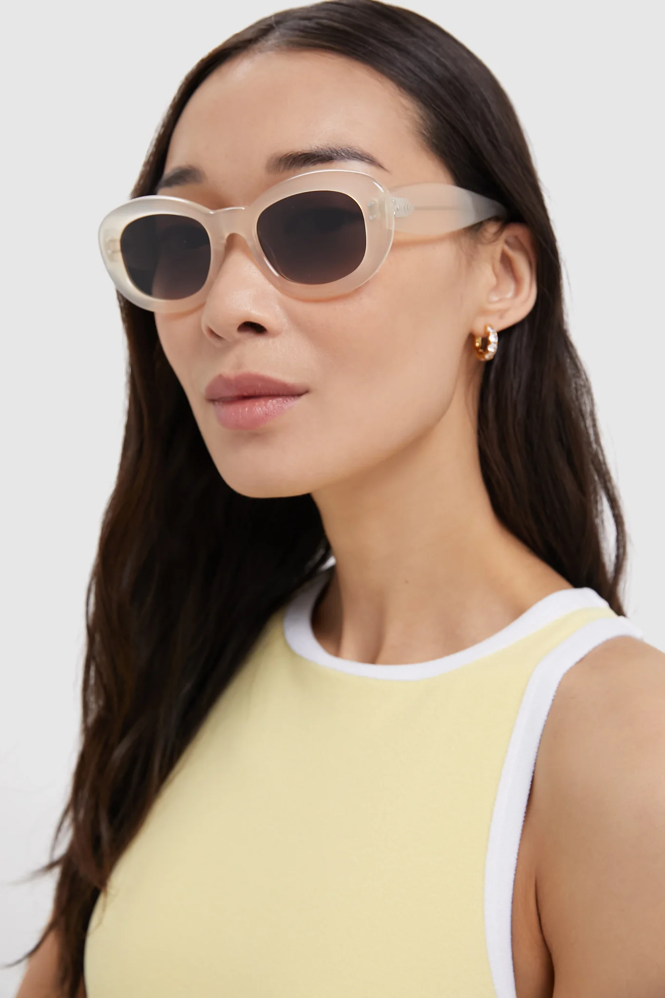 Platinum Blonde Margaret Sunglasses - Image 2