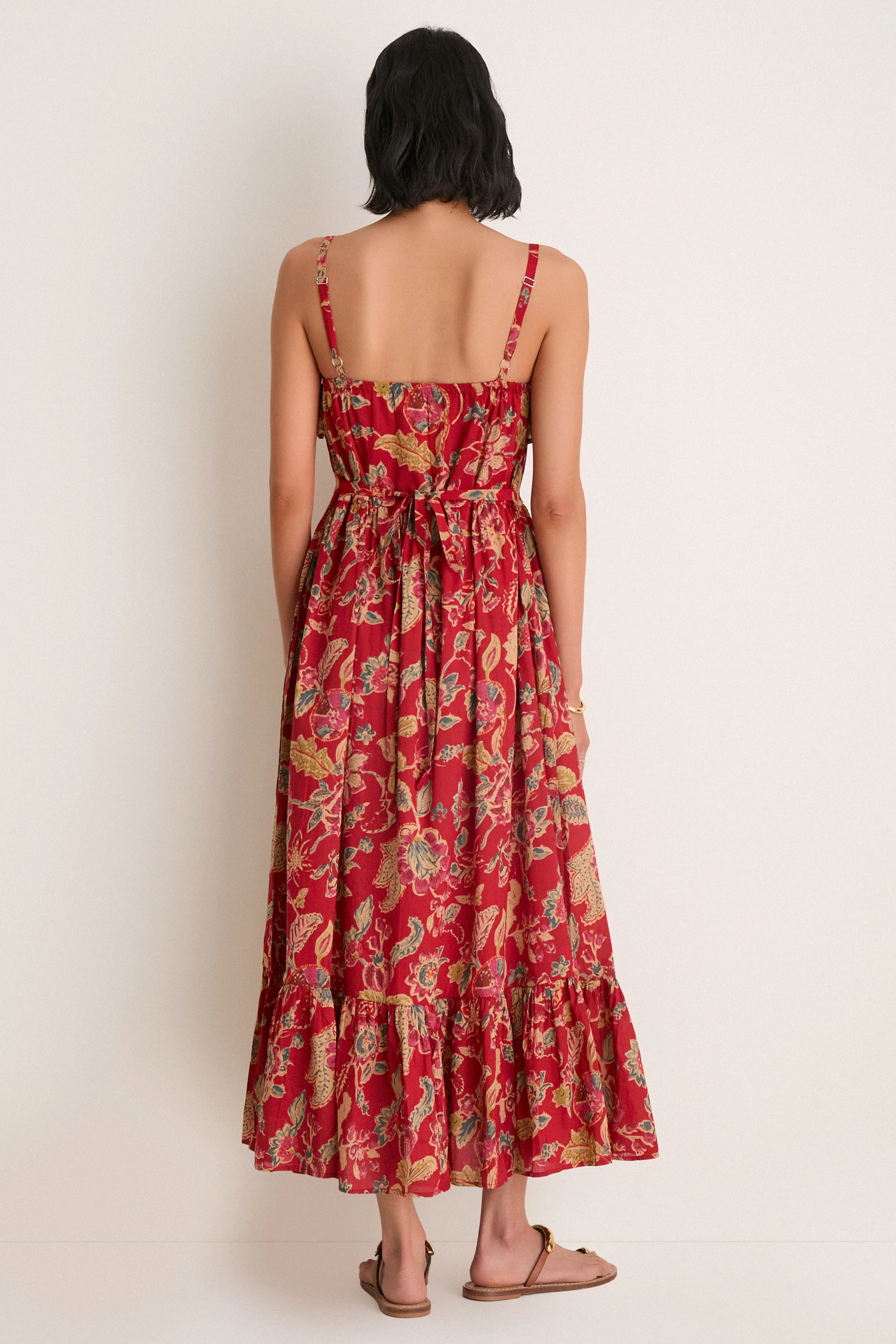 Pompeian Blooms Organic Tomas Maxi Dress - Image 4
