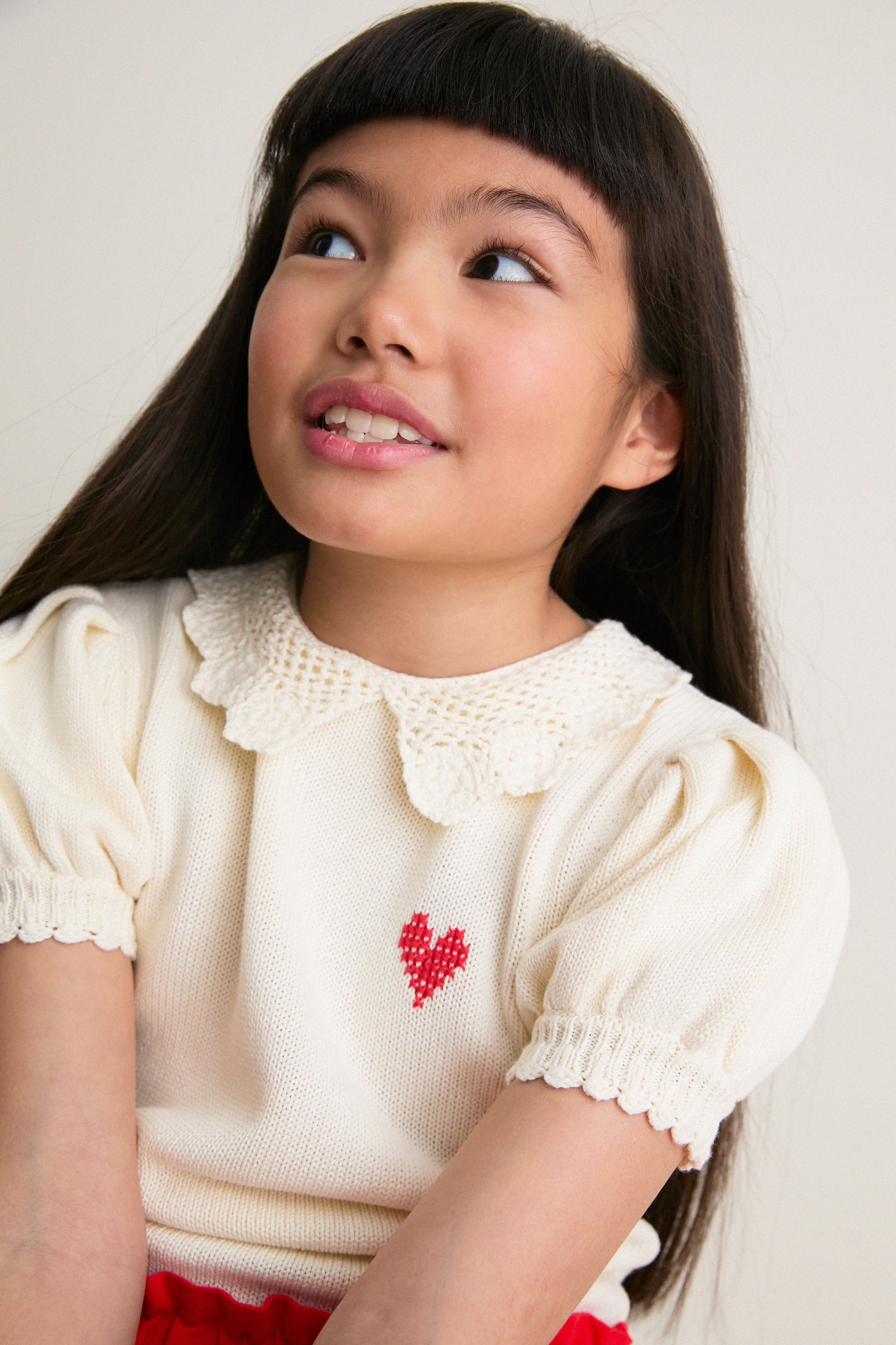White Niko Sweater Top - Image 3