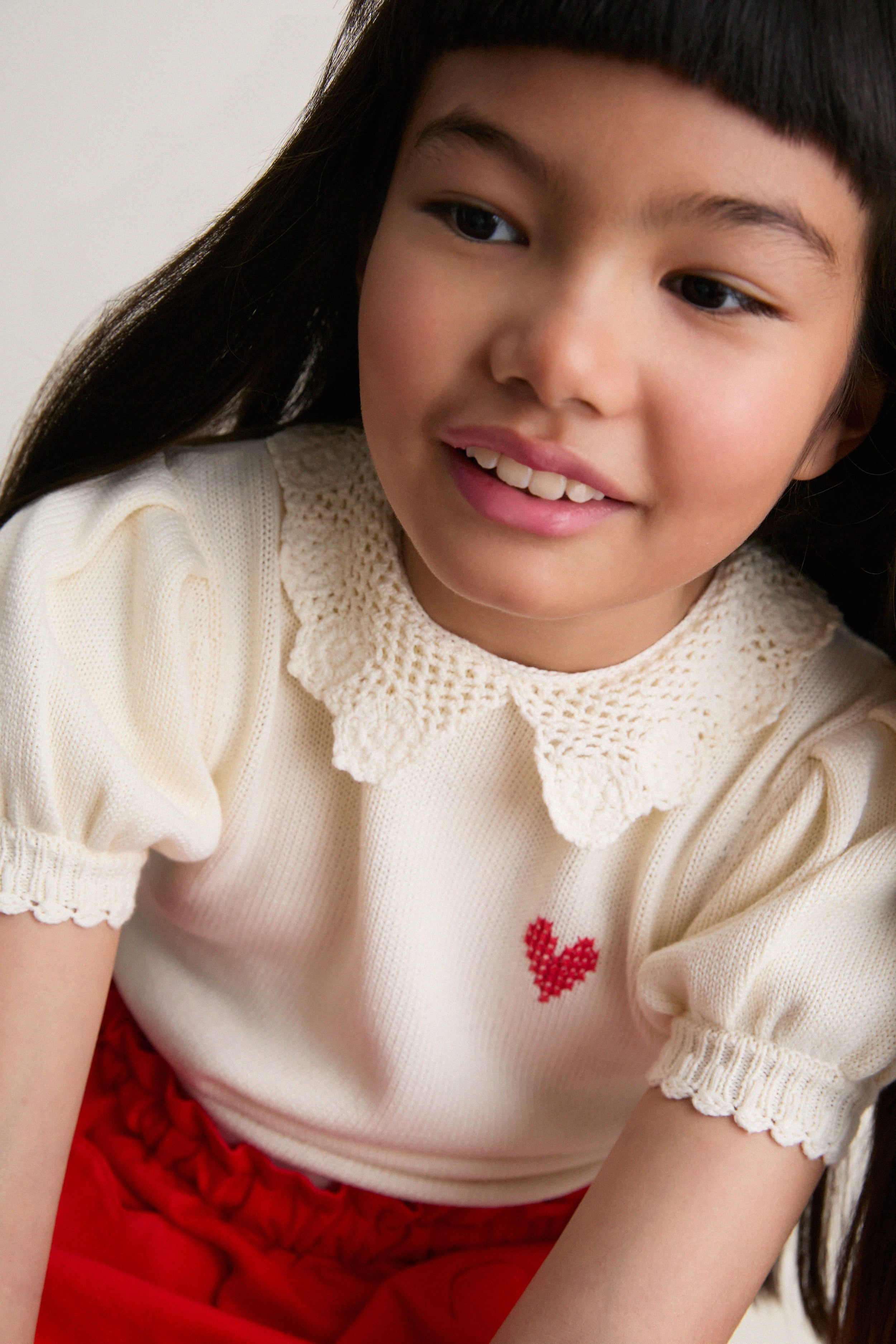White Niko Sweater Top - Image 5