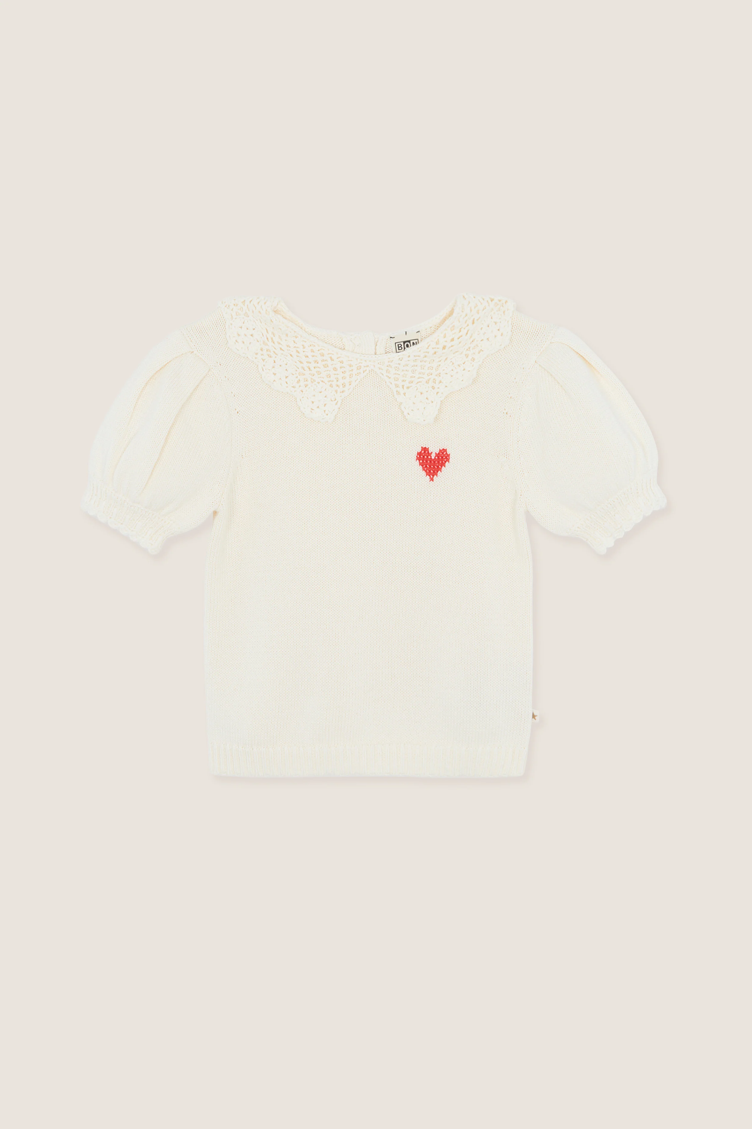 White Niko Sweater Top - Image 6