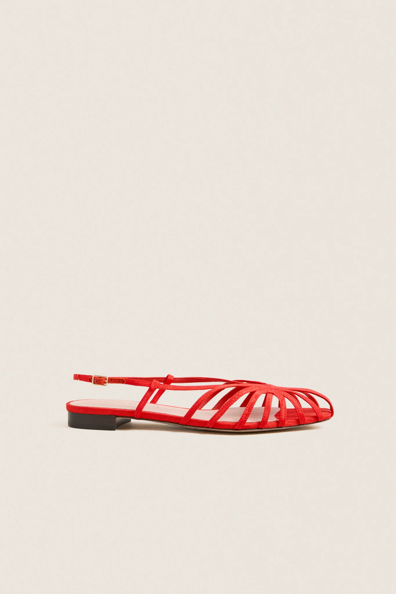 Red Moire Devon Flats - Image 5