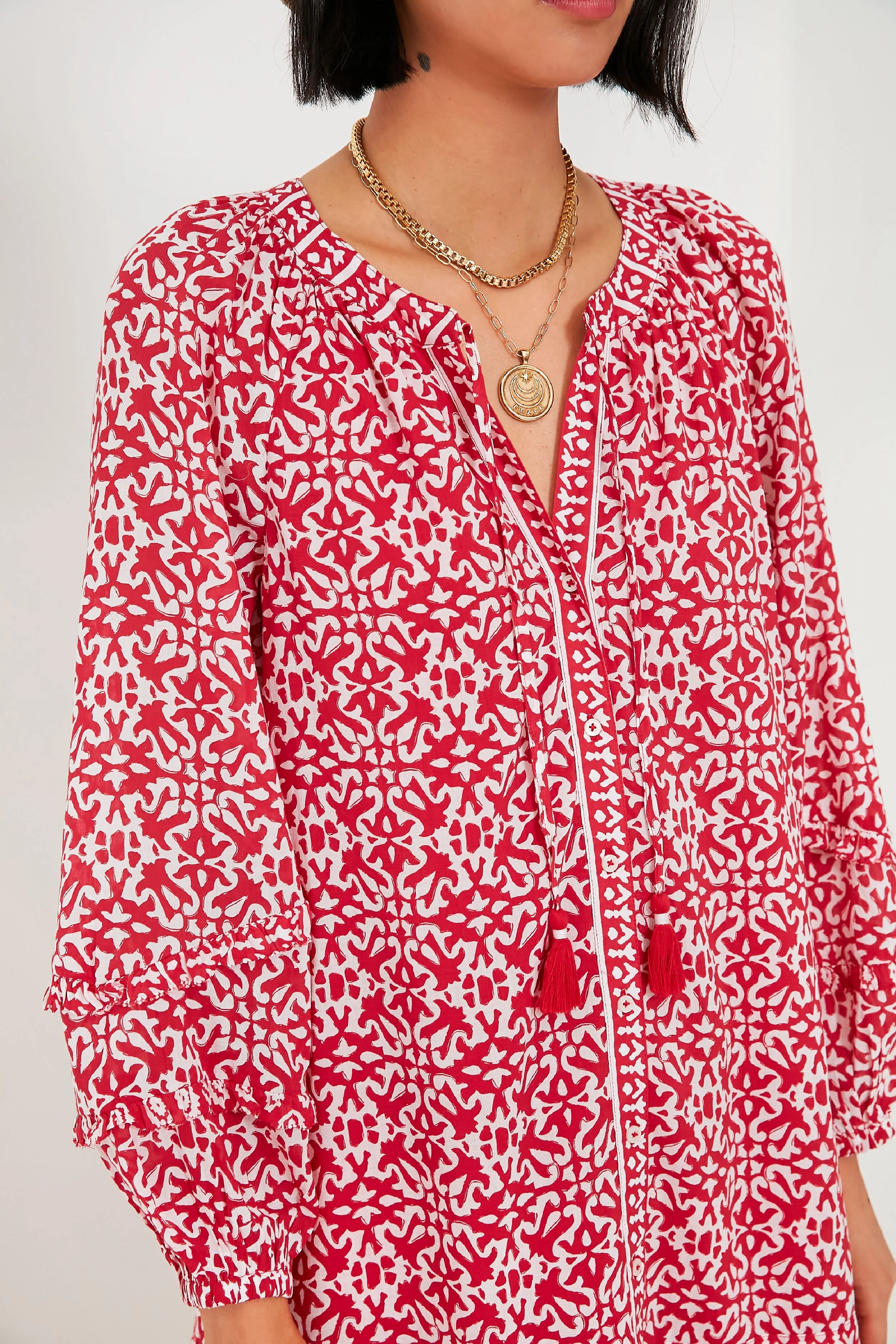 Red Tile Vineyard Dress - Image 5