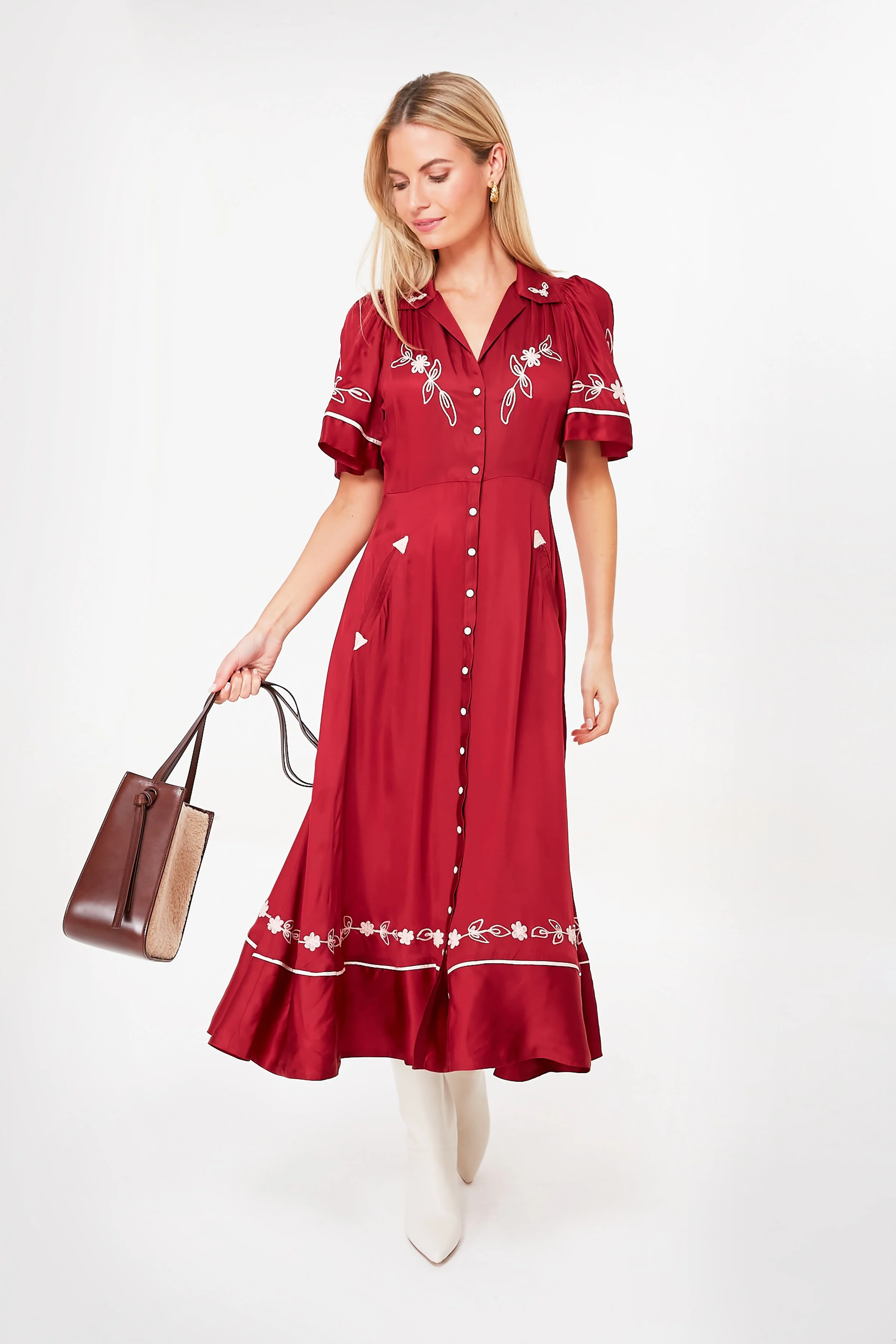 Rhubarb Western Bridge Dress - Image 3