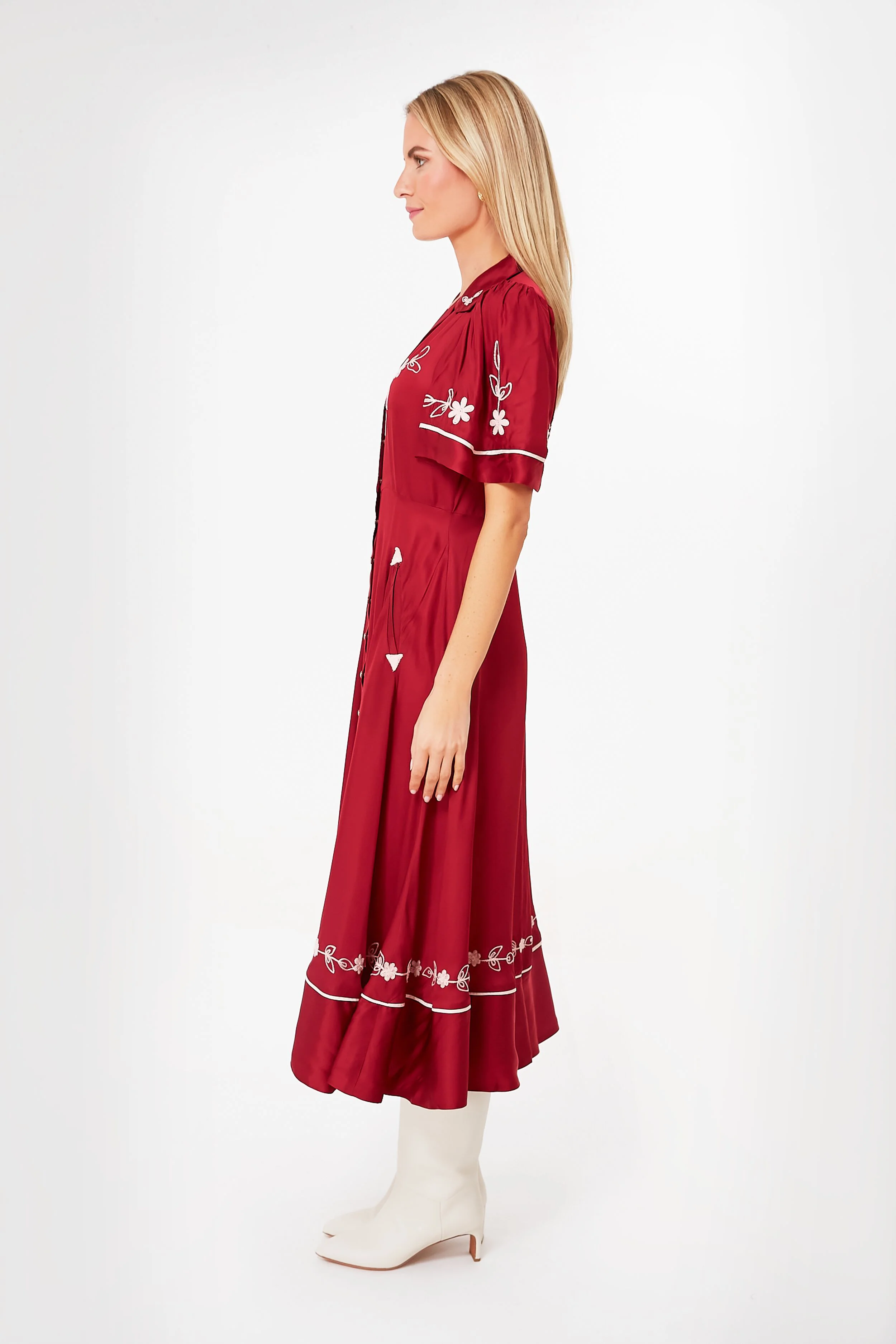 Rhubarb Western Bridge Dress - Image 4