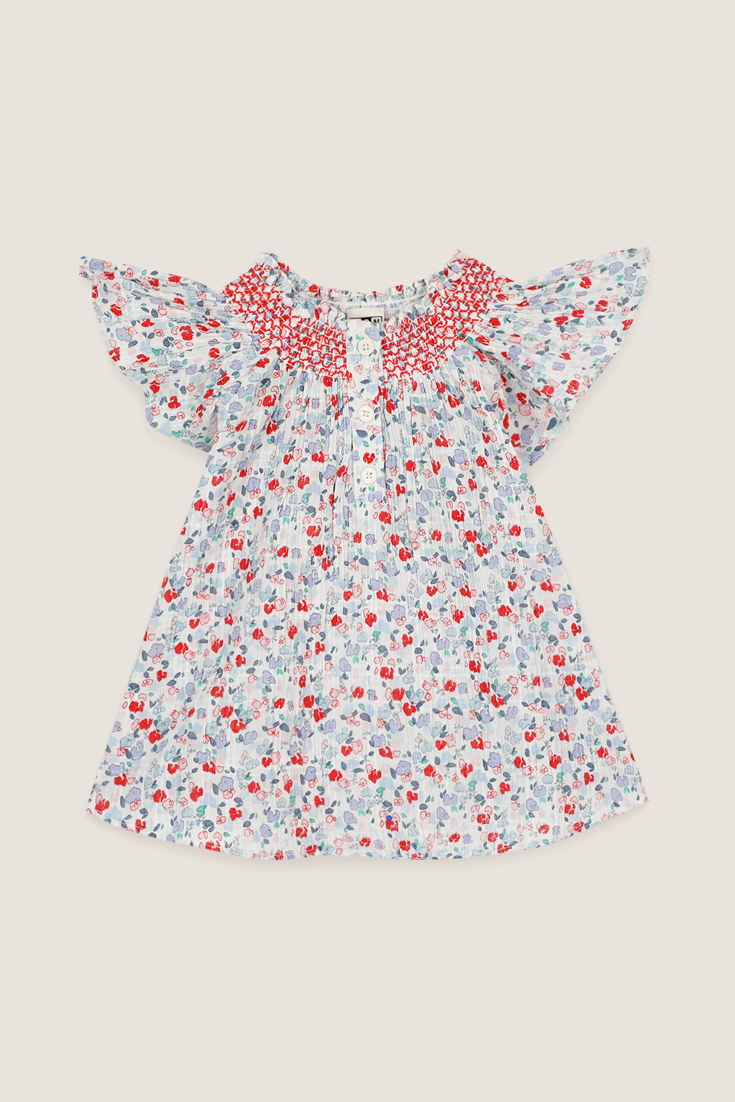 Fleurs Noisette Dress