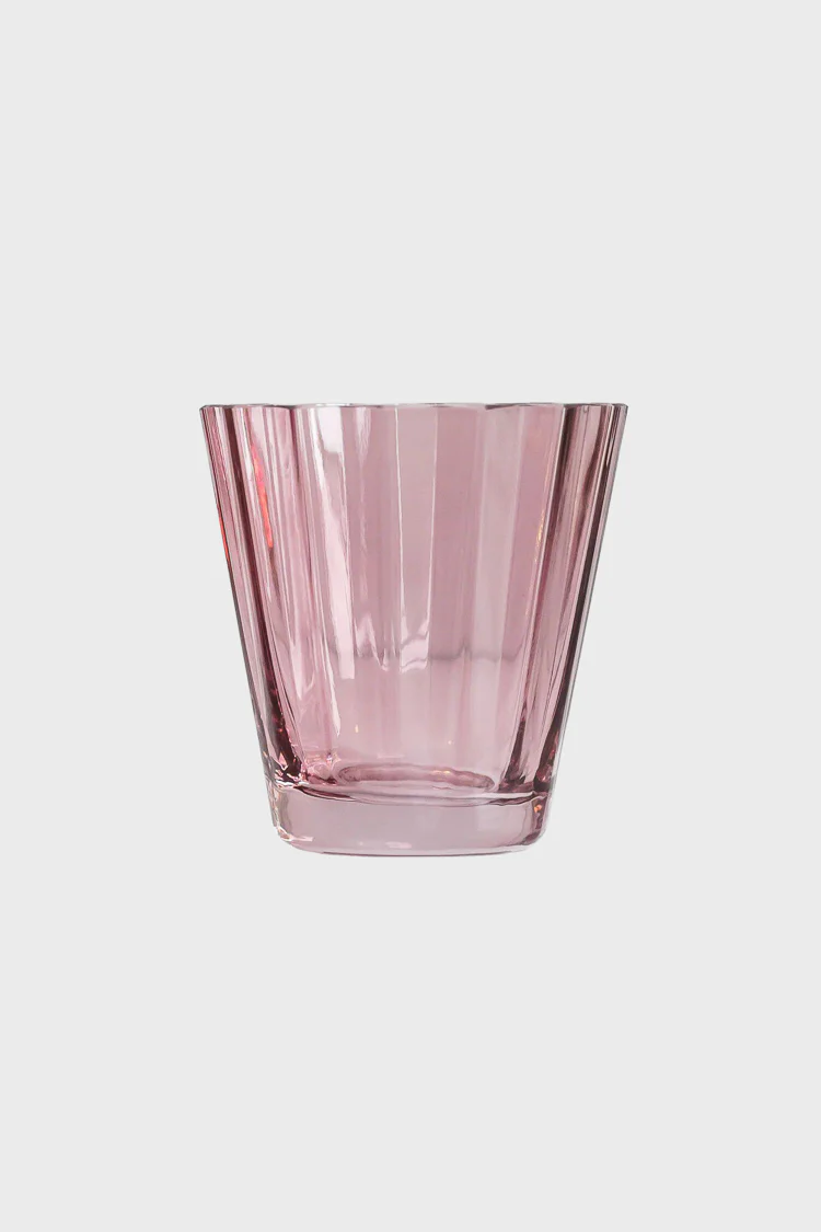 Rose Sunday Low Ball Glasses Set of 6