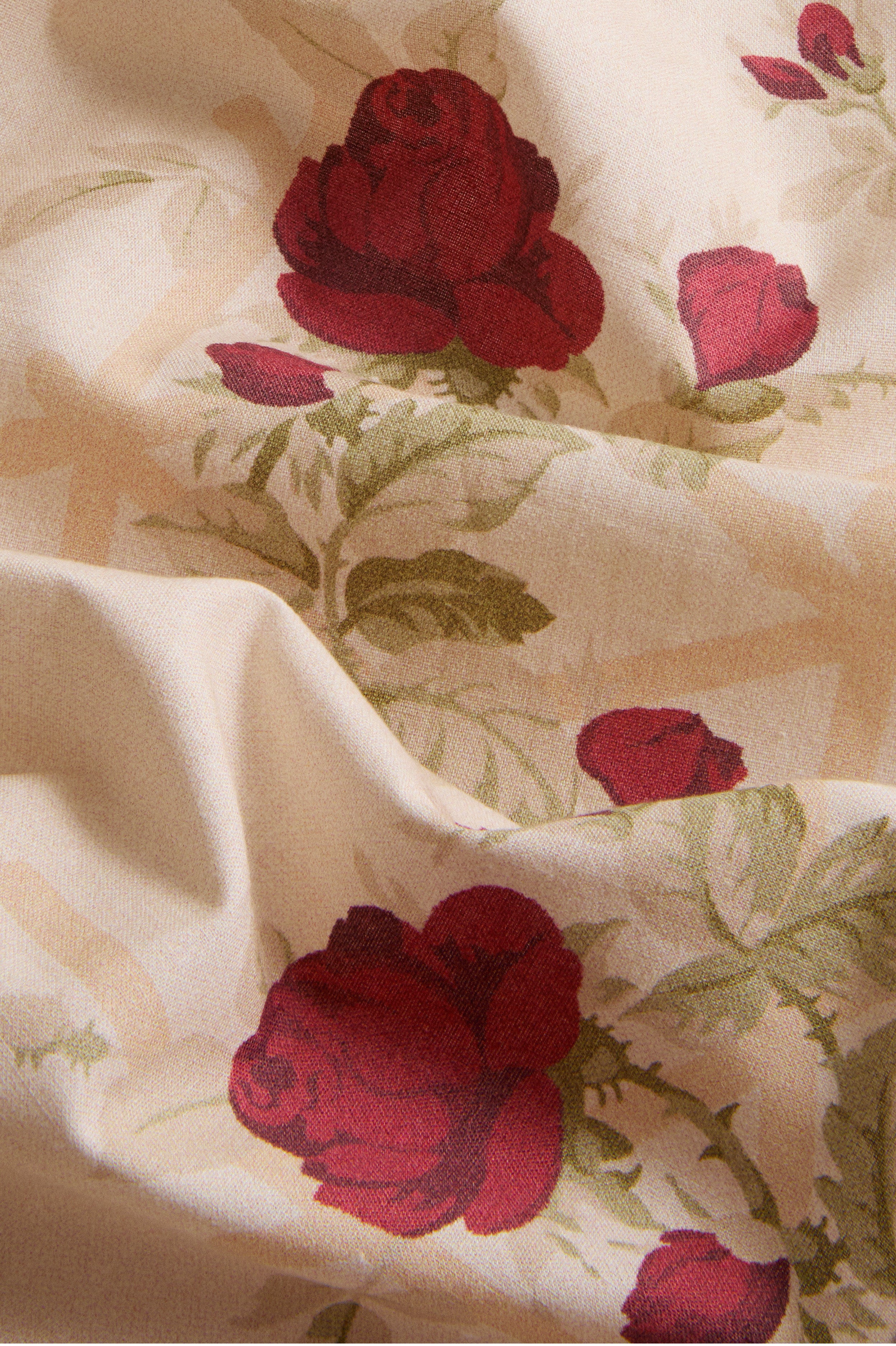 Rose Trellis Printed Napkins Set of 4 - Image 3