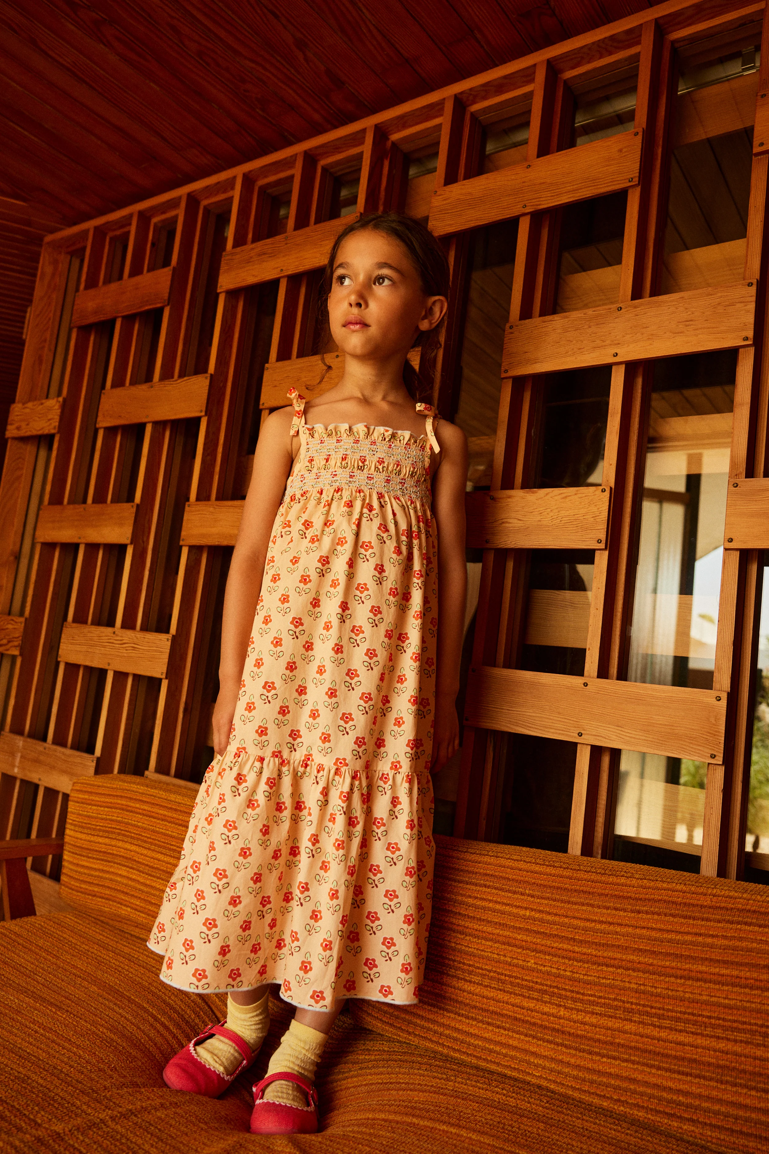 Sablet Apricot Elisa Dress - Image 2