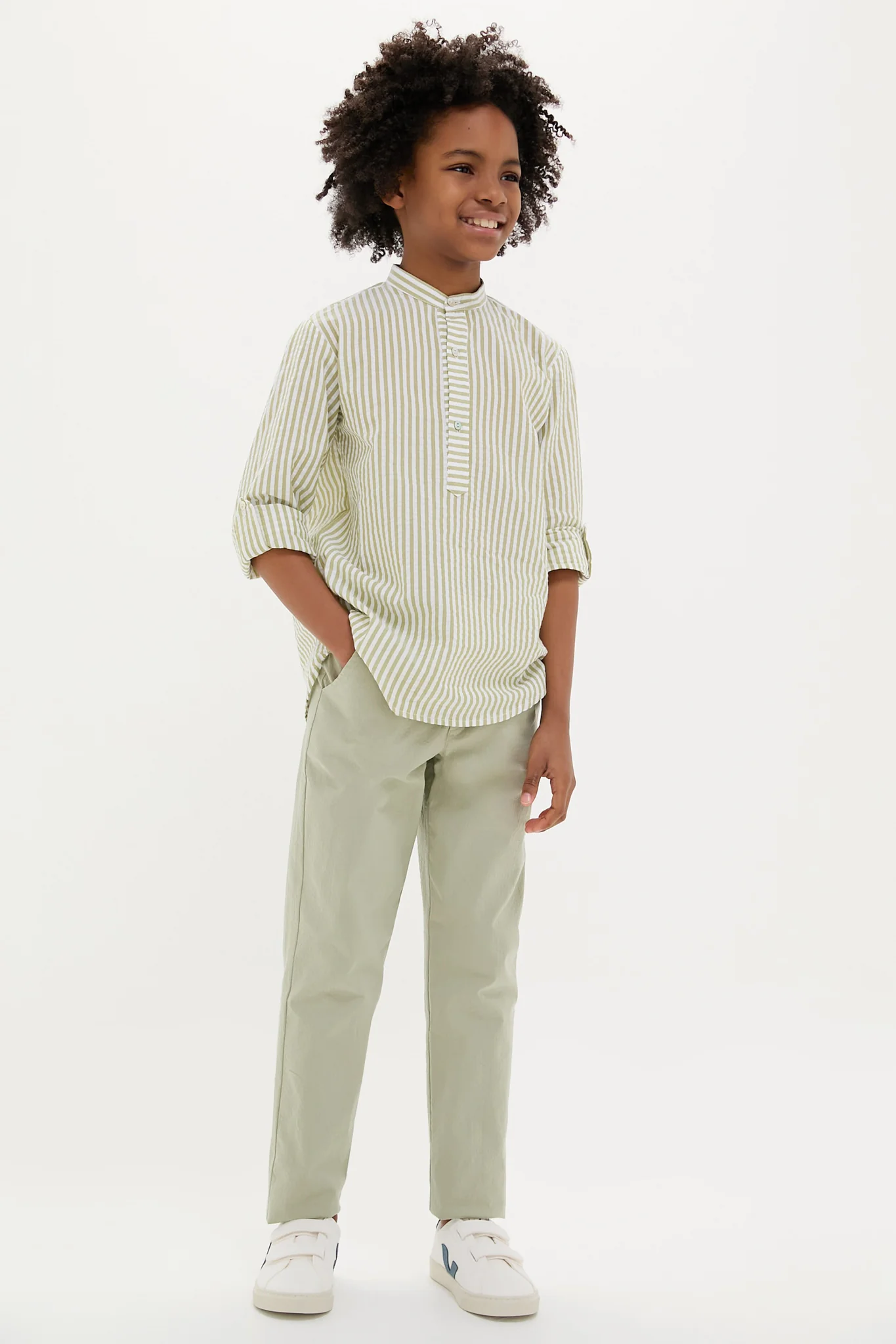 Sage Green Andreas Trouser - Image 2