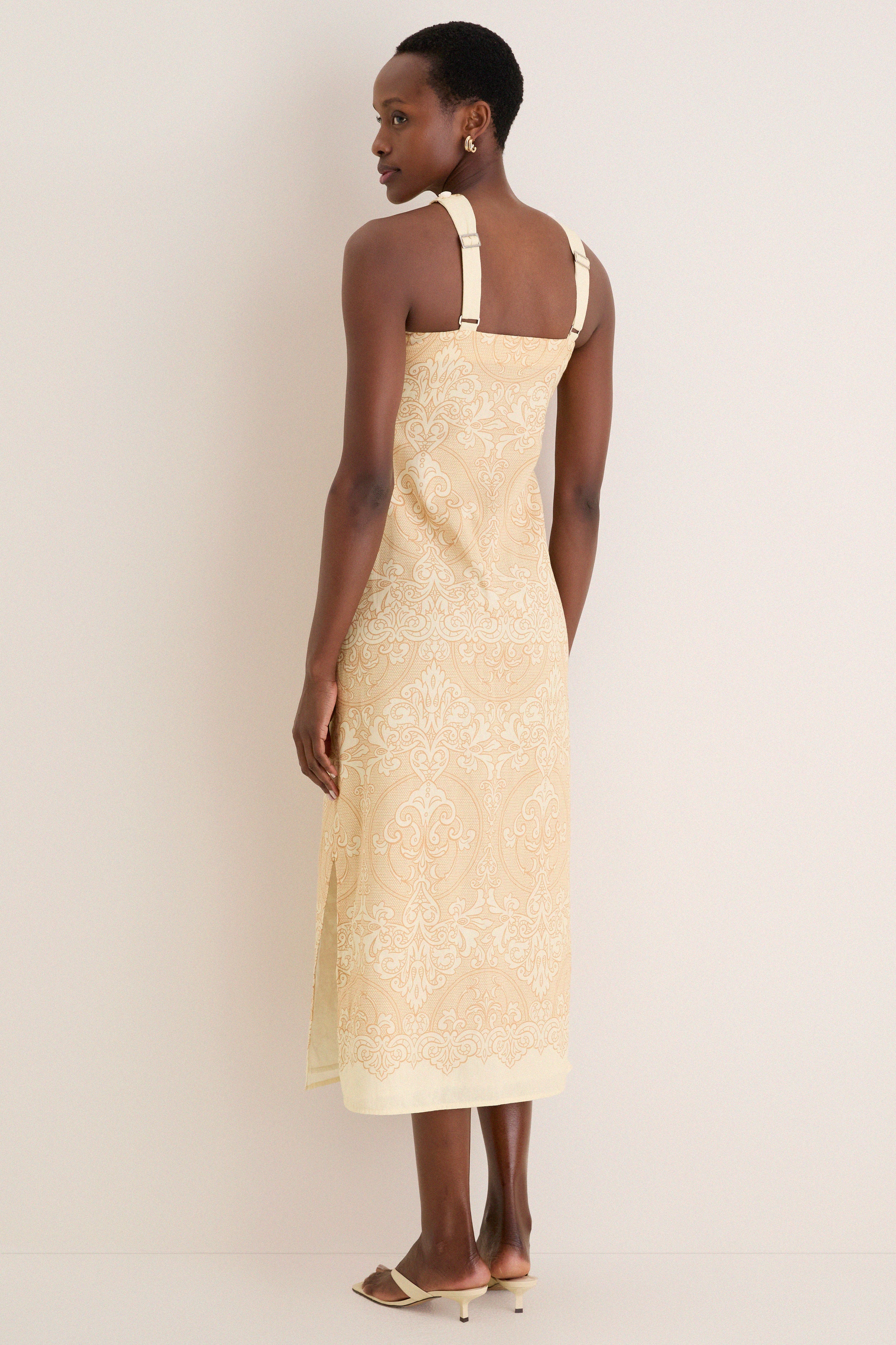 Sand Abigail Midi Dress - Image 4