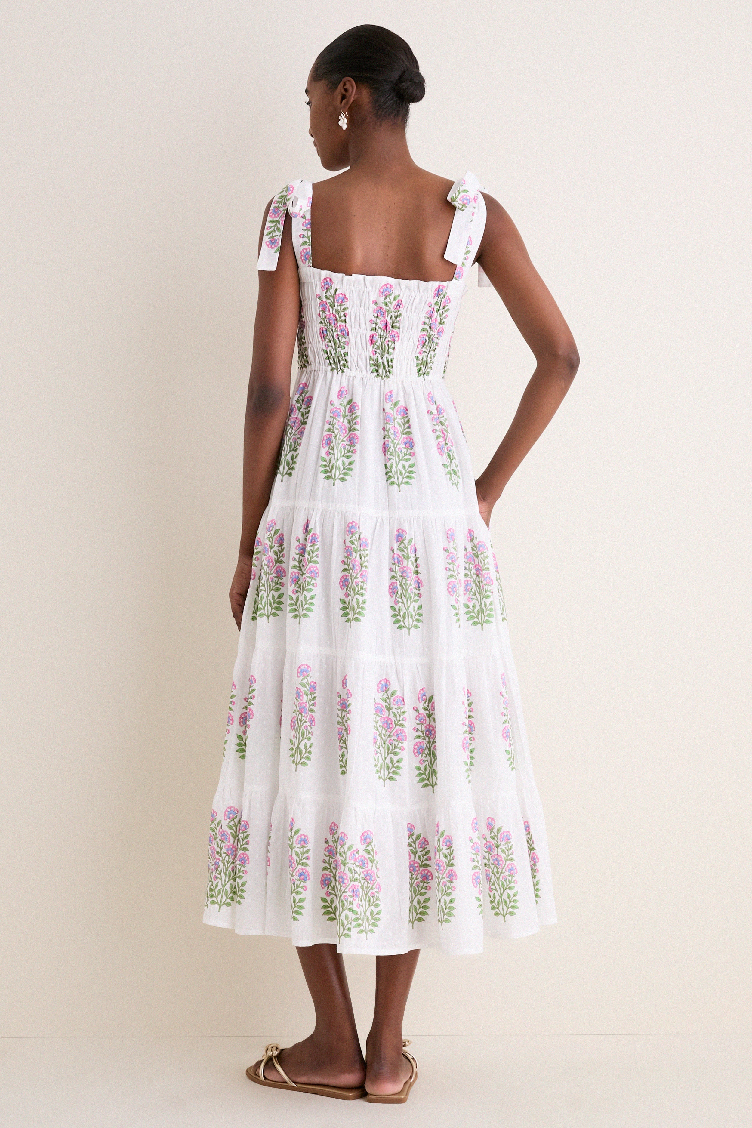 Schiffly Folk Buta Martina Dress - Image 4