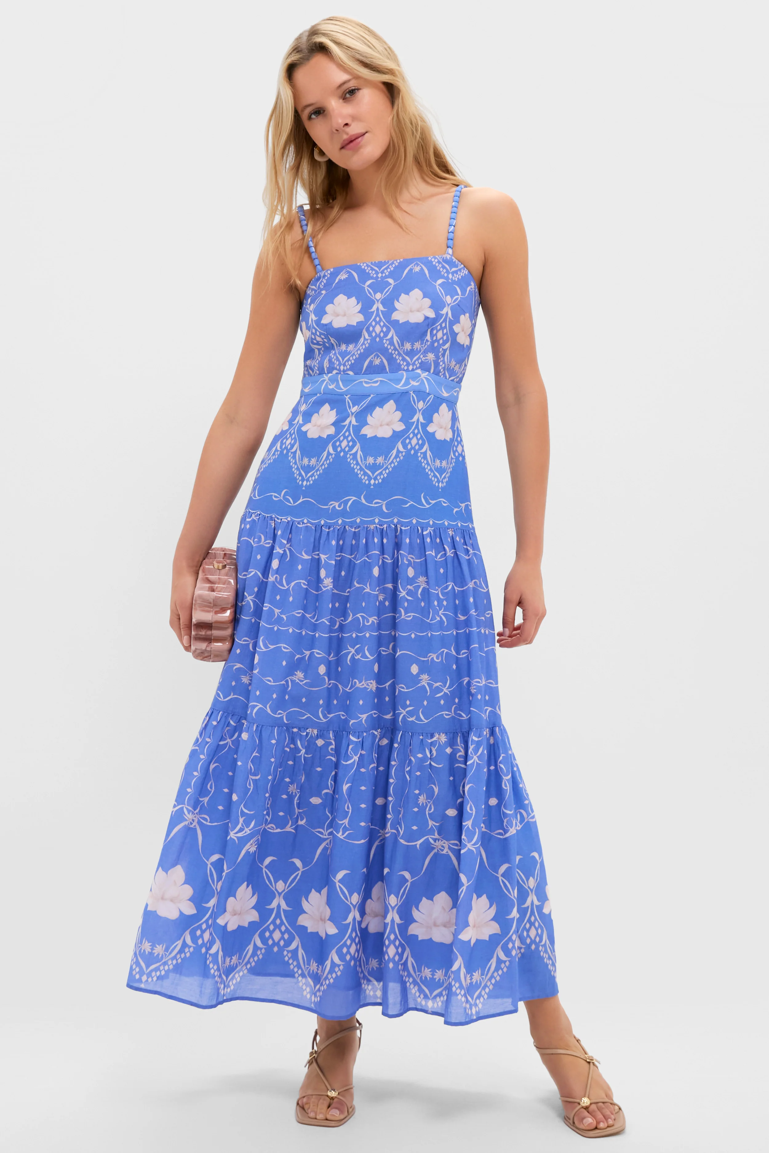 Sea Petal Asher Midi Dress - Image 2
