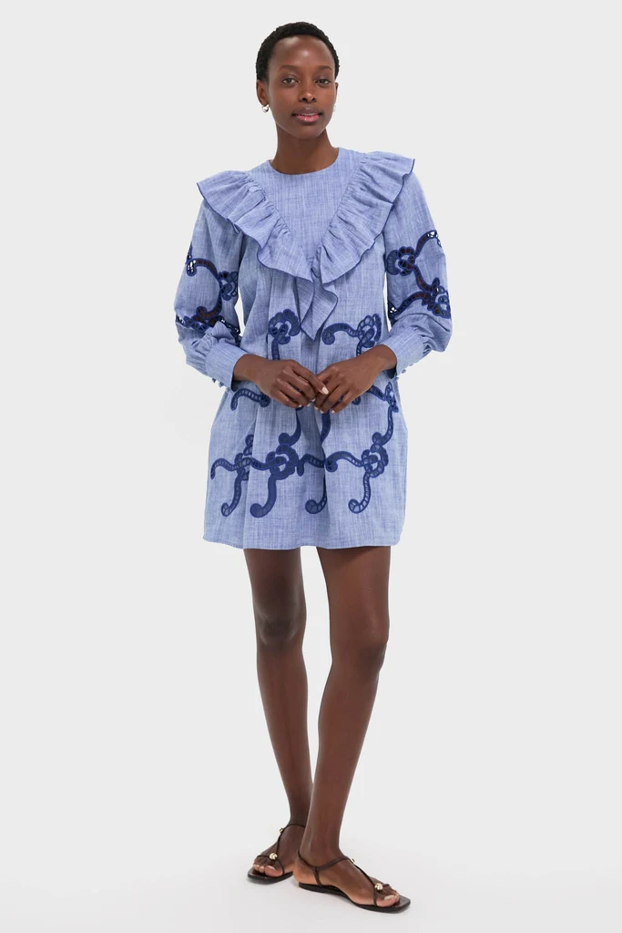 Seabank Chambray Azalea Dress - Image 6