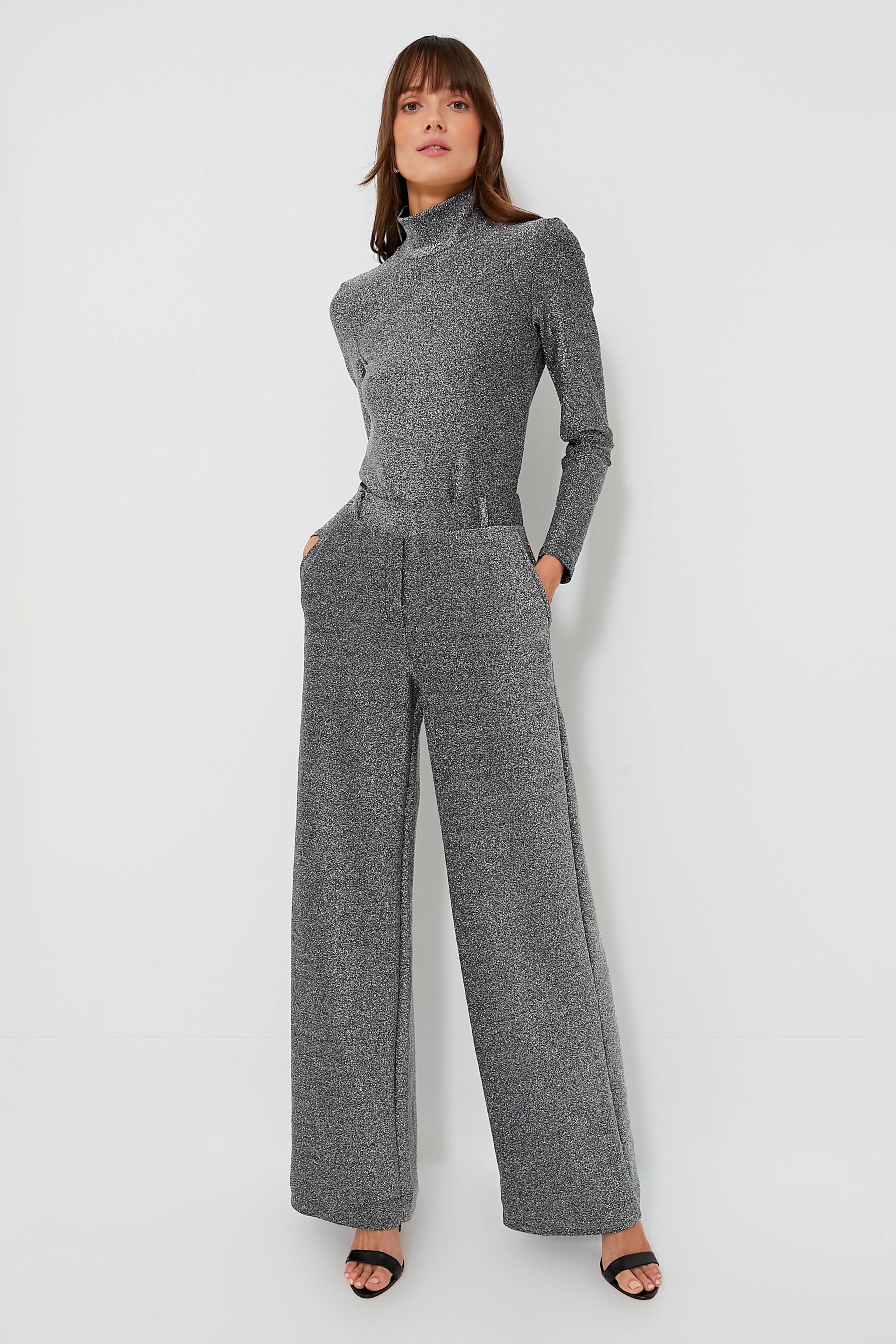 Shimmer Gray Jacka Turtleneck - Image 2