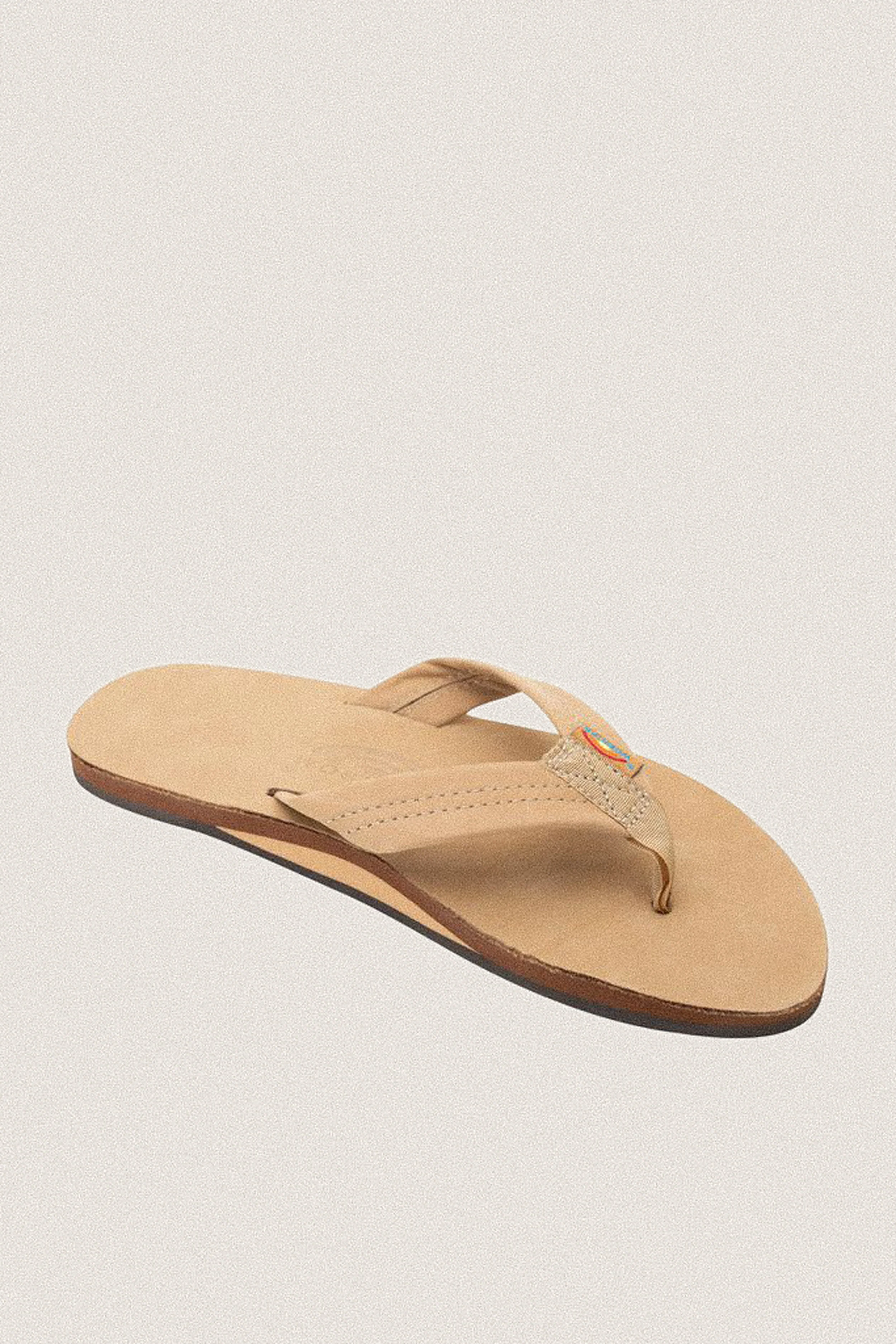 Men's Sierra Brown Premium Leather Single Layer Arch Support Sandal