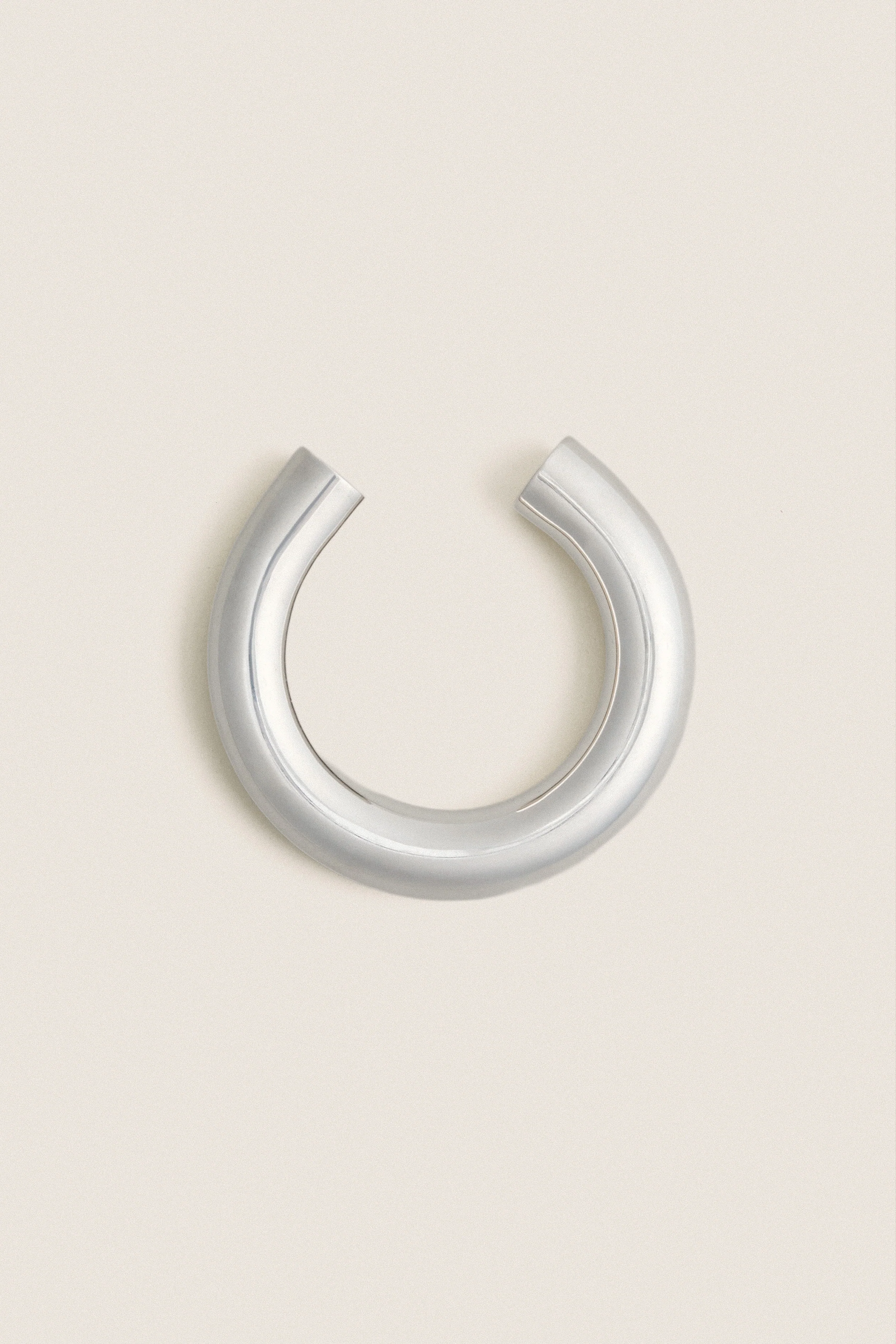 Silver Swell Bangle