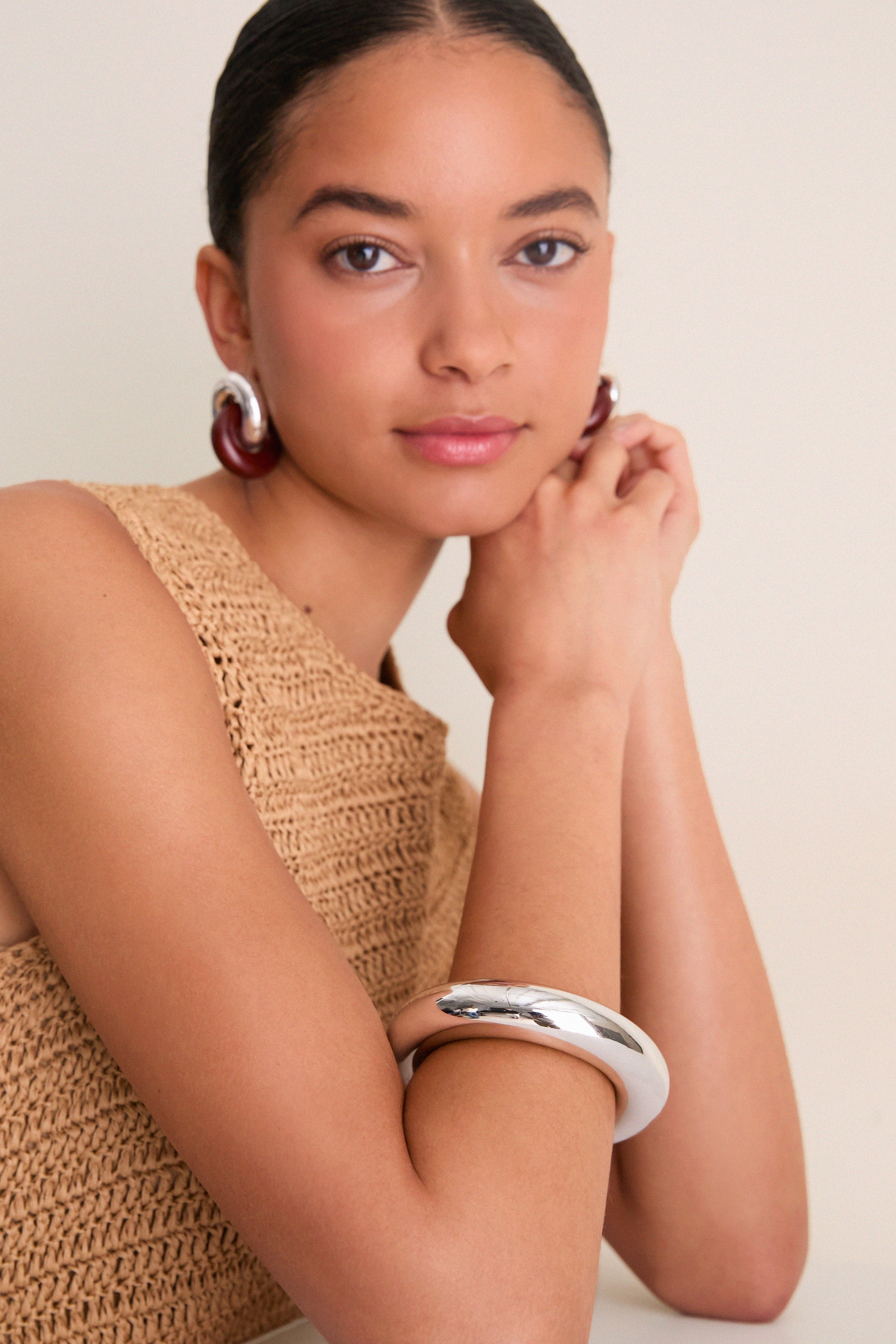 Silver Swell Bangle - Image 5