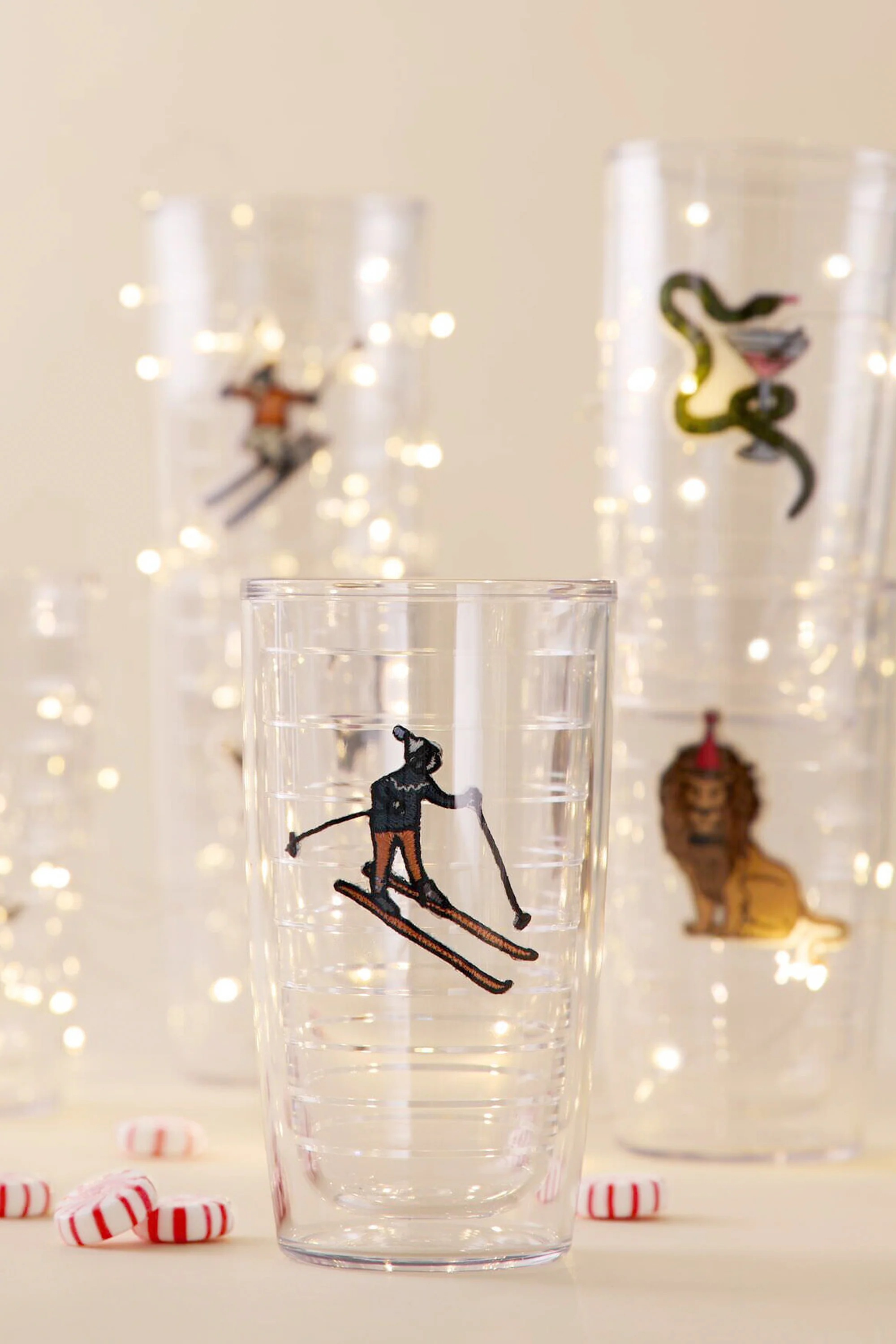 Skiers Tumblers Set of 4 - Image 2