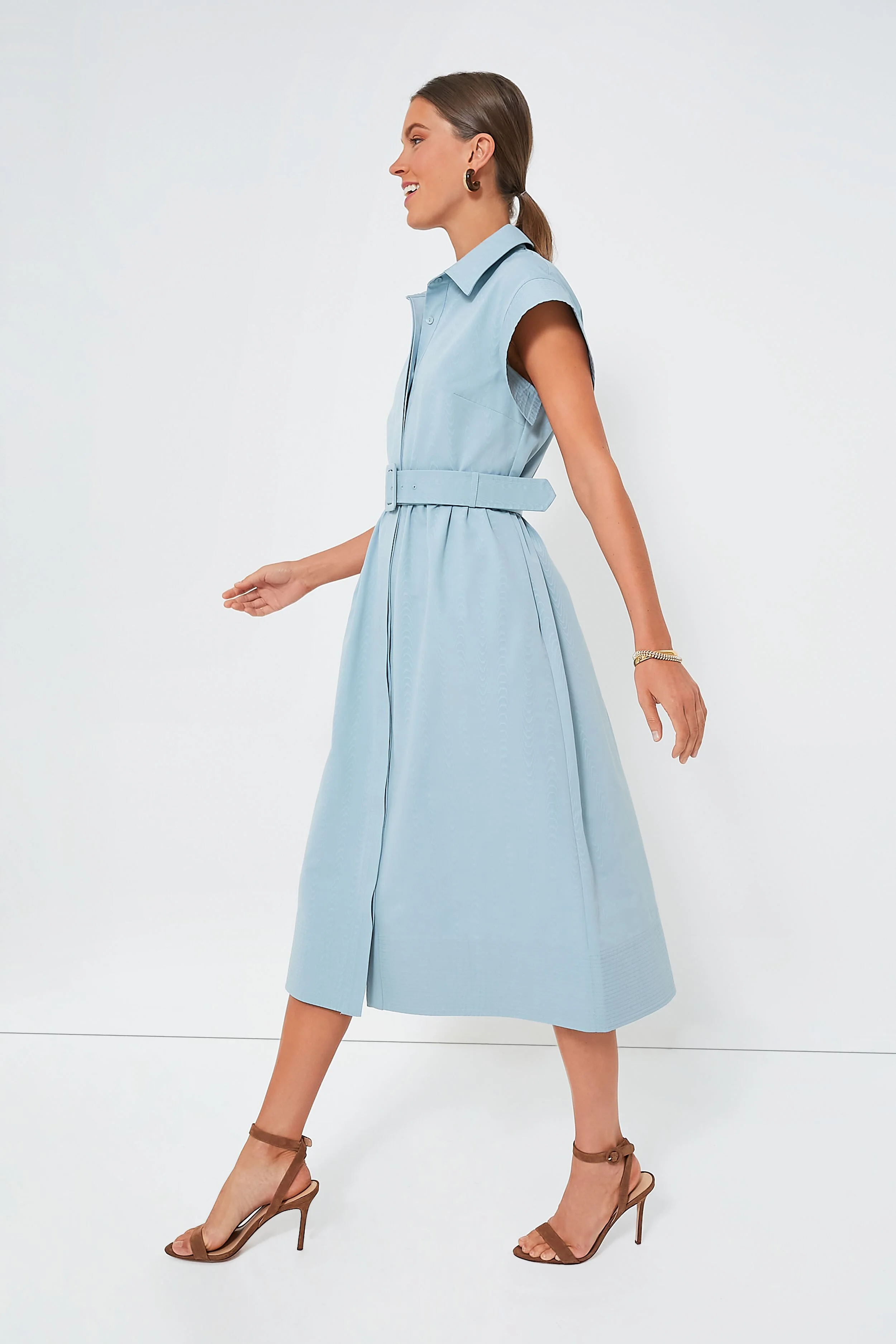 Slate Blue Chloe Dress - Image 3