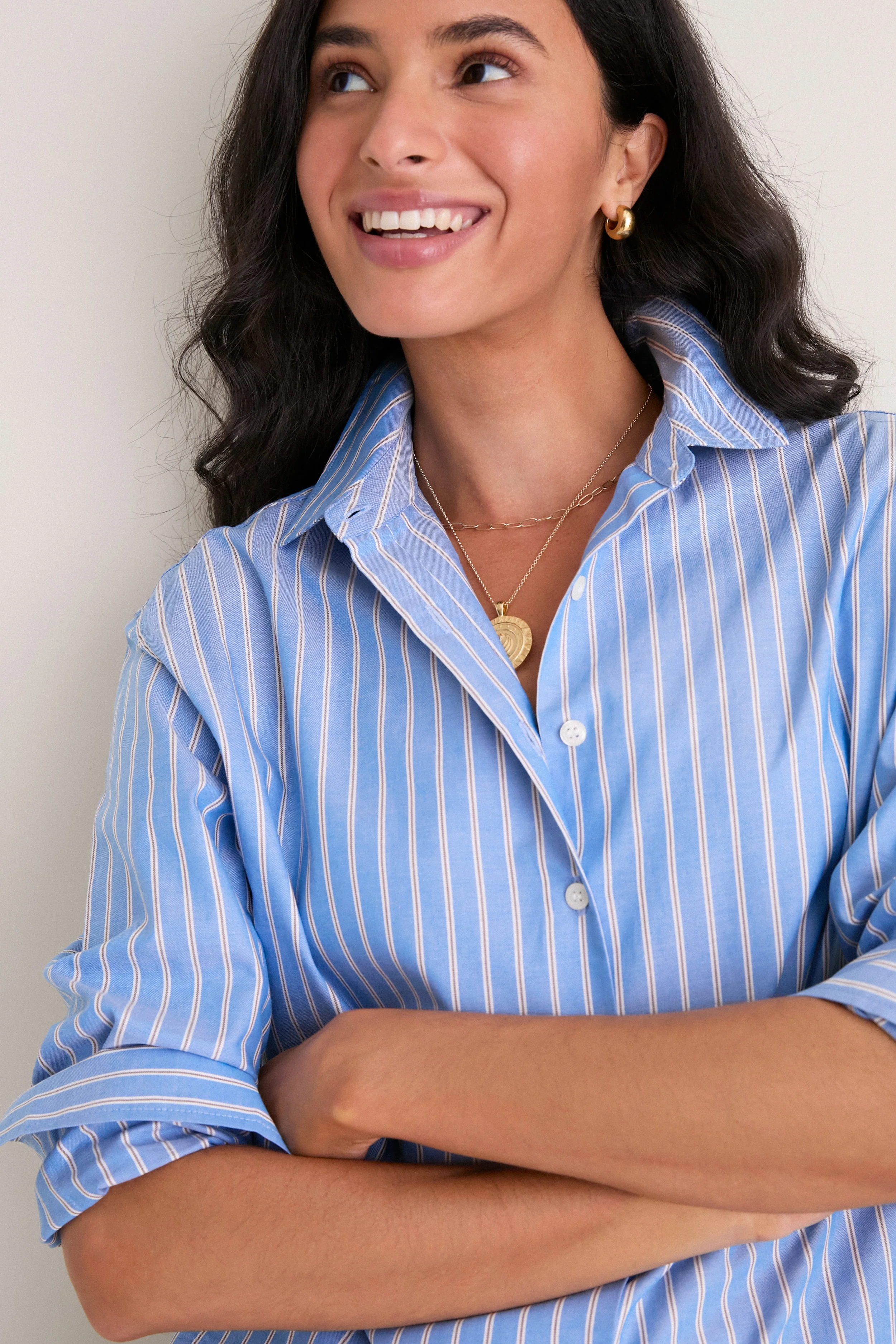 Stormy Stripe Nadine Button Down - Image 5