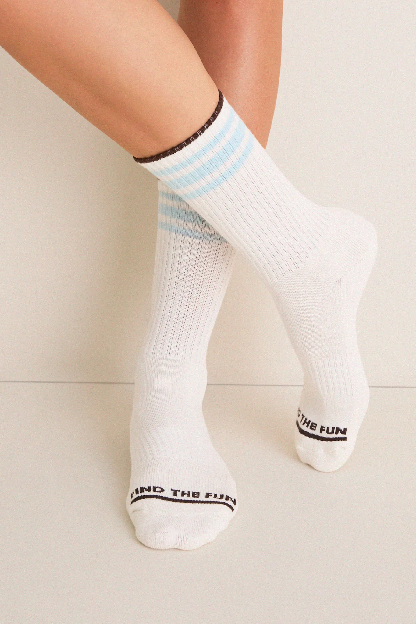 Striped Crew Sock Set of 3 - Image 4