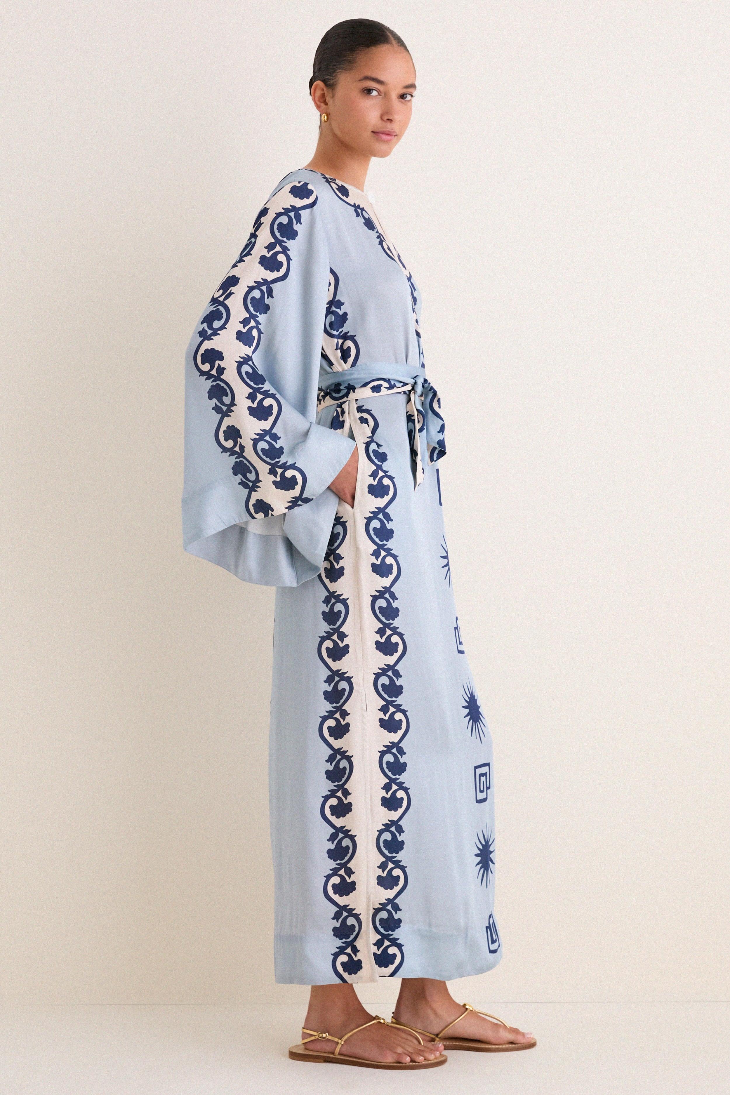 Sun Chacana Blue Lee Kaftan - Image 4