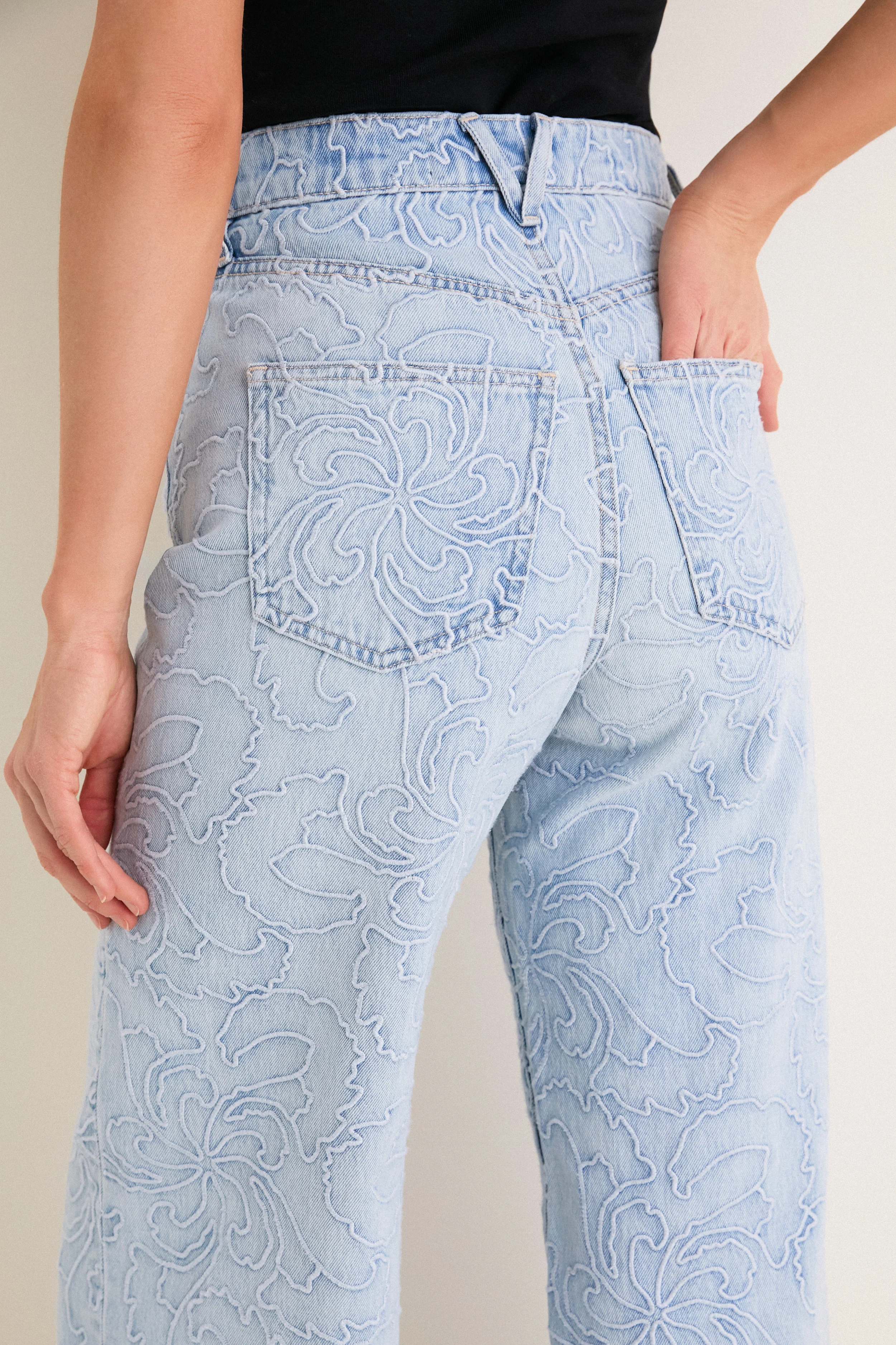 Sun Spark Taylor High Rise Wide Leg - Image 5