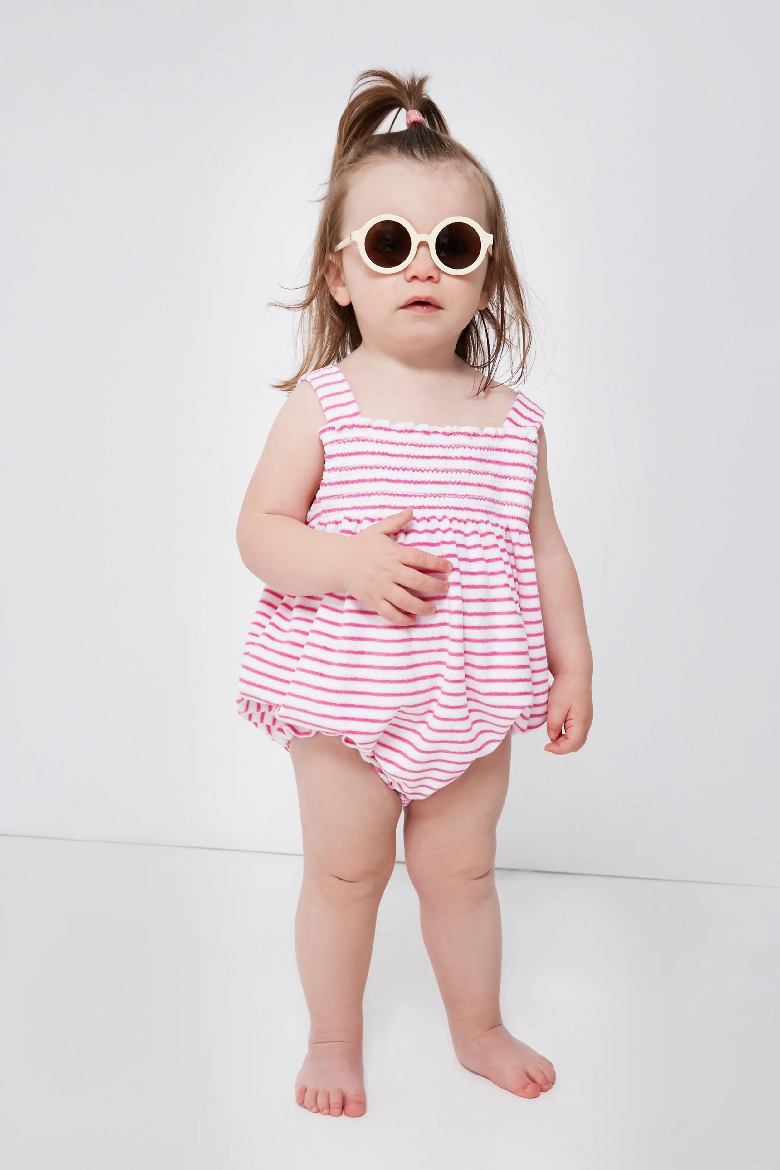 Sweet Cream Euro Round Sunglasses - Image 2