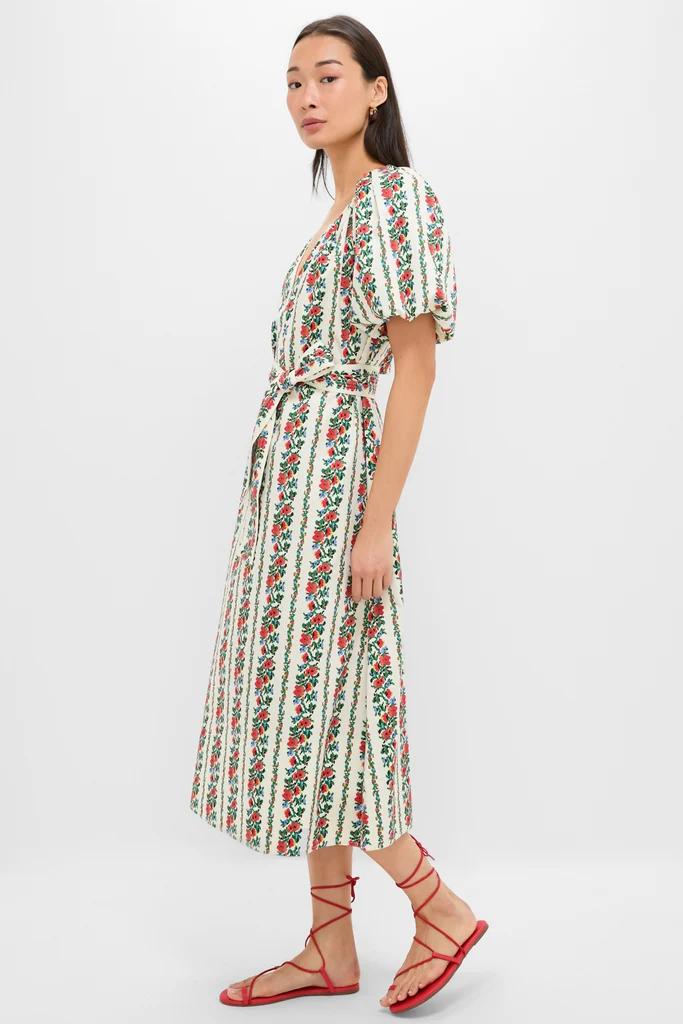 Tapestry Floral Fairground Dress - Image 4